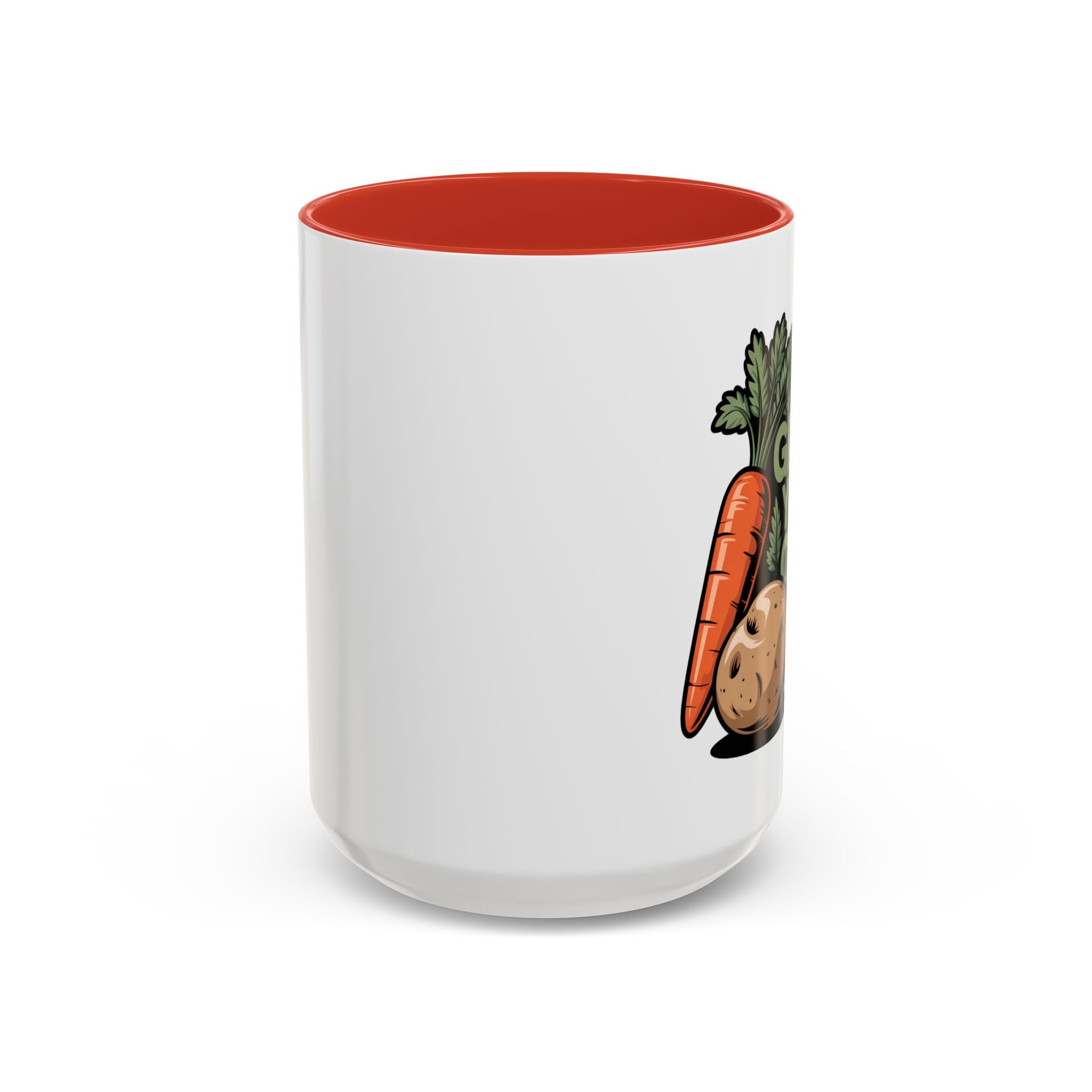 Grow Your Own Coffee Mug — Gardening Veggie Design (11/15oz Accent)