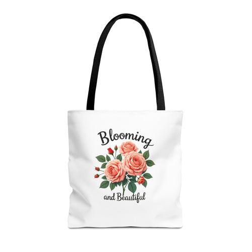 Blooming and Beautiful Floral Tote Bag