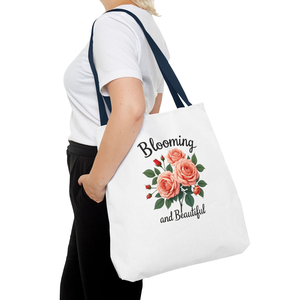 Blooming and Beautiful Floral Tote Bag