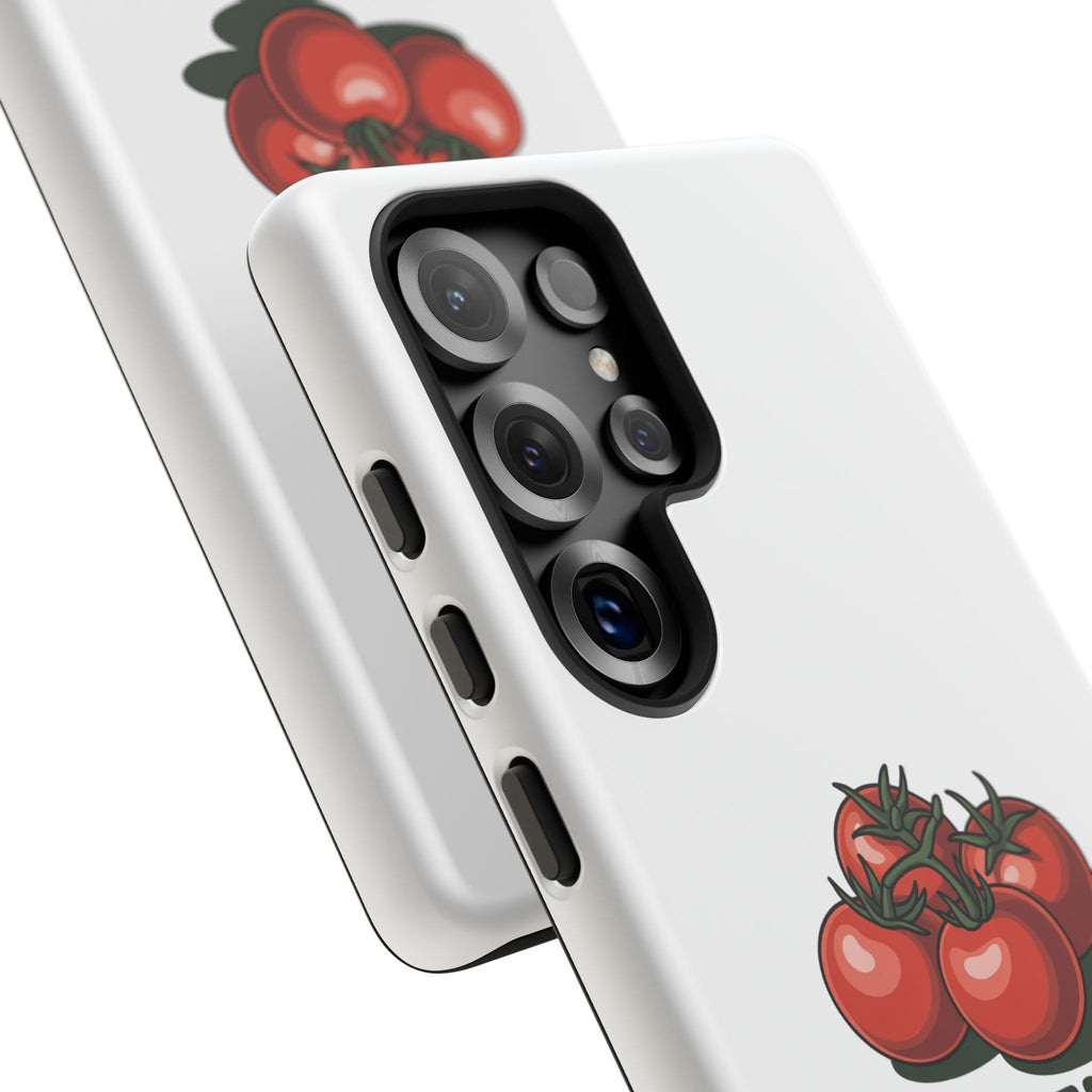 Phone Case — "Gardening Is Cheaper Than Therapy And You Get Tomatoes" Tomato Illustration