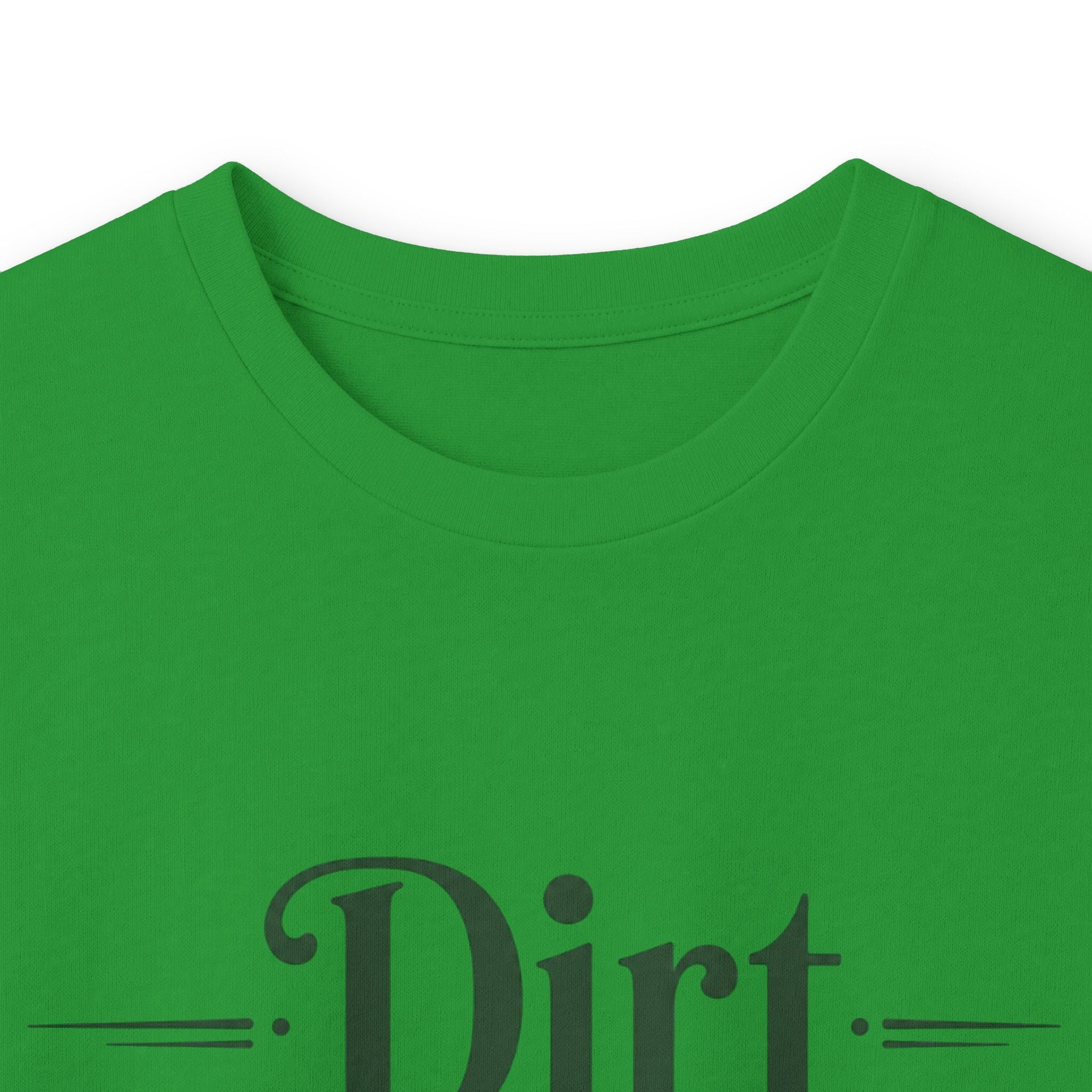 Dirt Therapy Long Sleeve Tee — Gardening Shovel & Plant Graphic