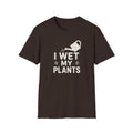 I Wet My Plants T-Shirt – Funny Gardening Tee with Watering Can Graphic