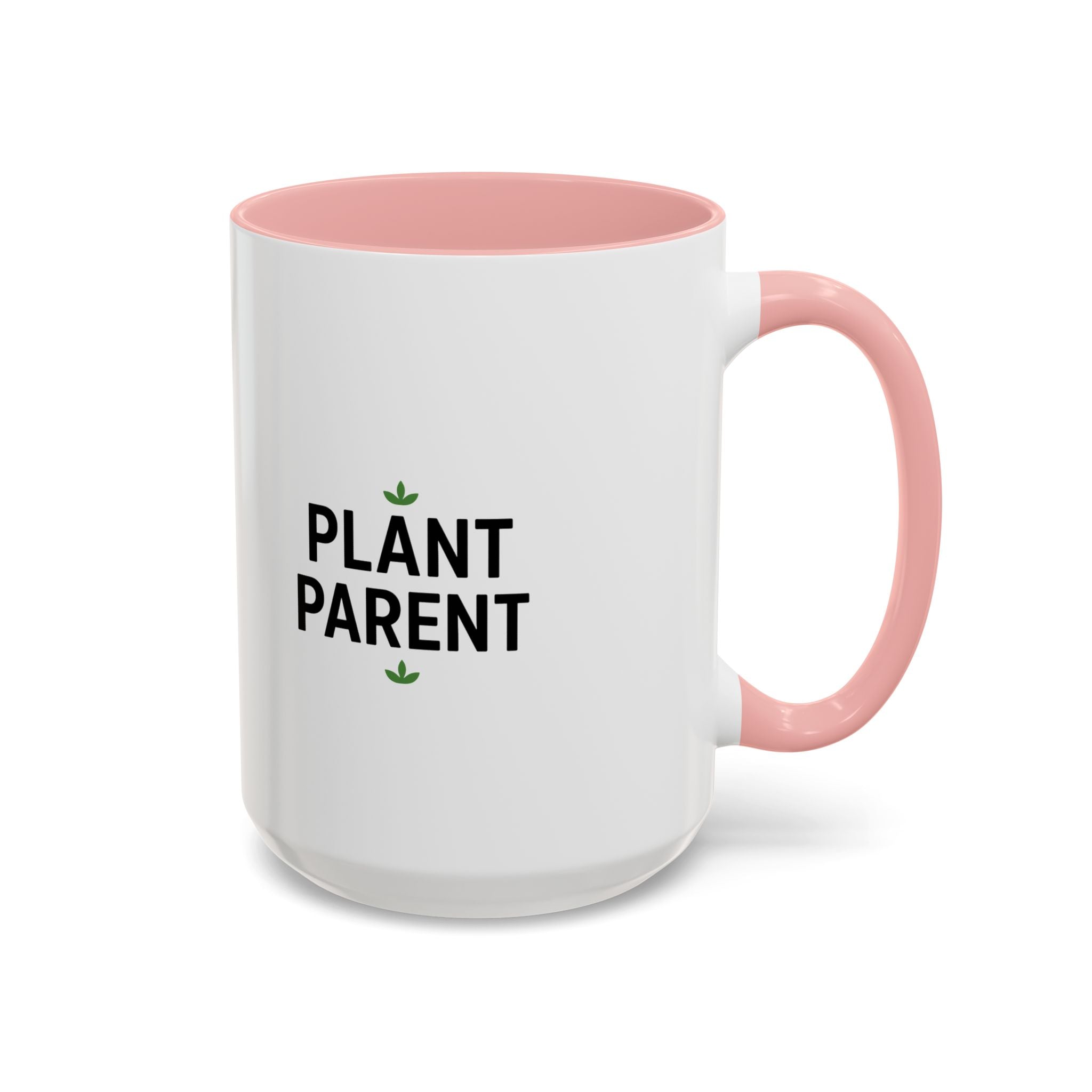 Plant Parent Accent Coffee Mug — Cute Green Houseplant Gift (11/15oz)