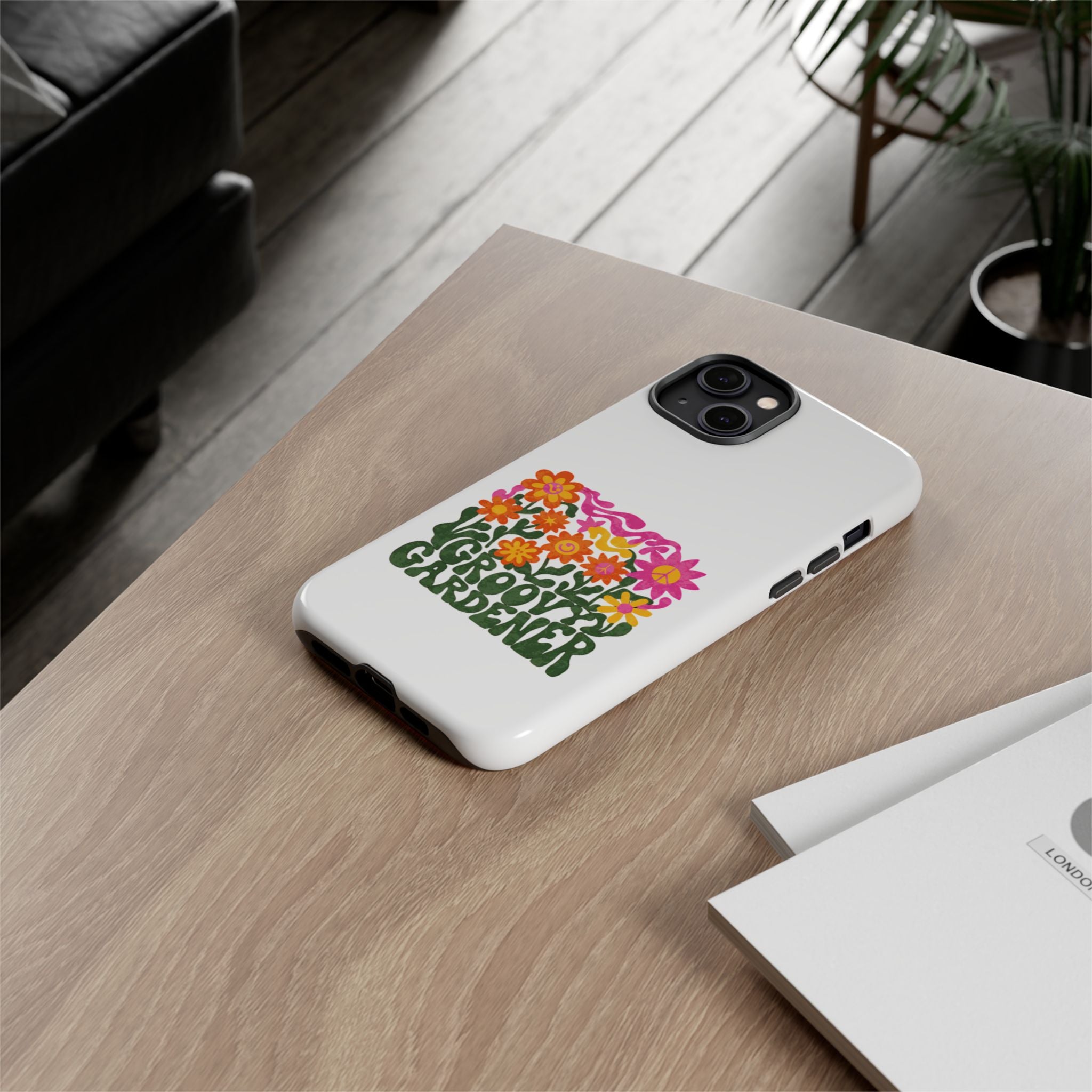 Groovy Gardener Phone Case - Retro Floral iPhone Cover