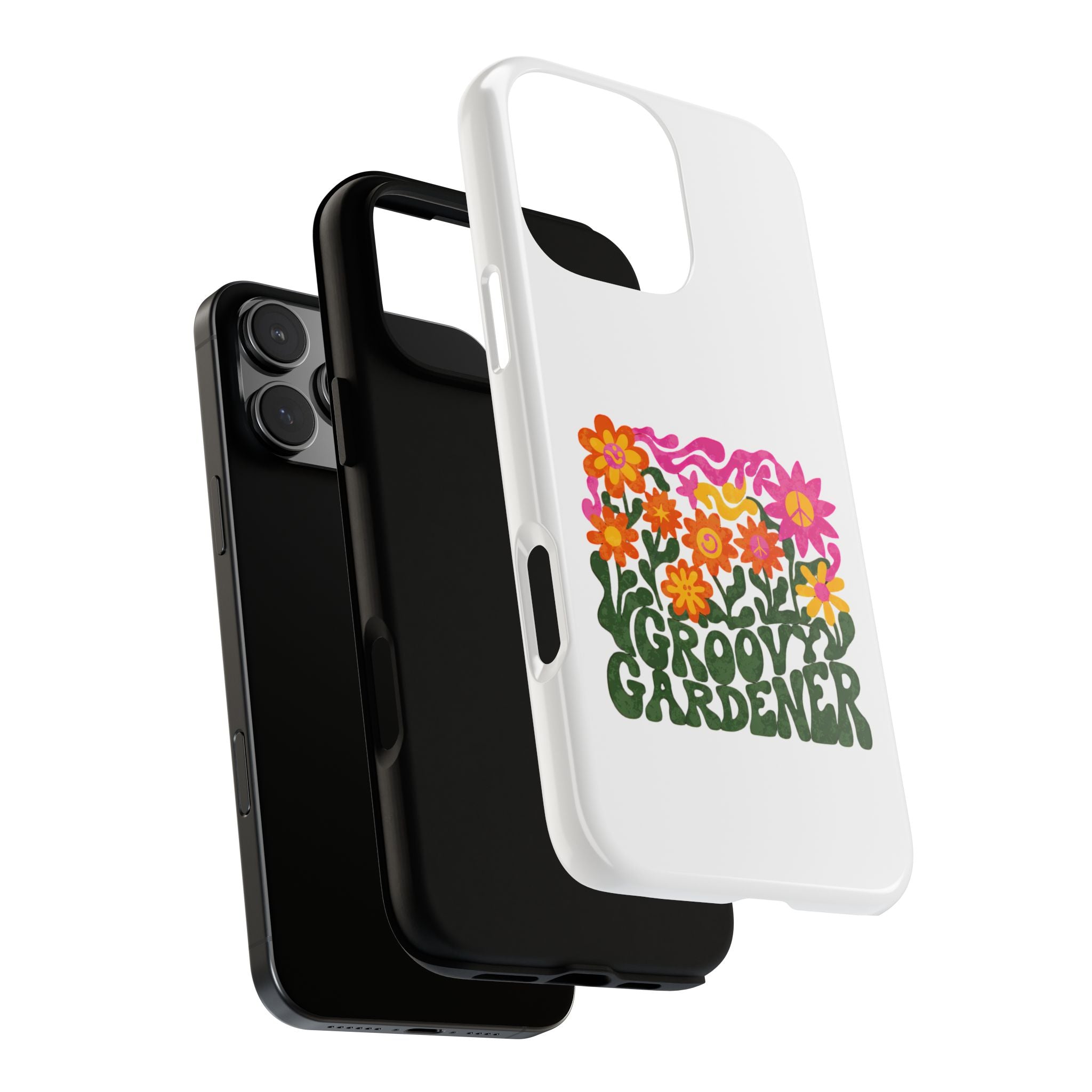 Groovy Gardener Phone Case - Retro Floral iPhone Cover