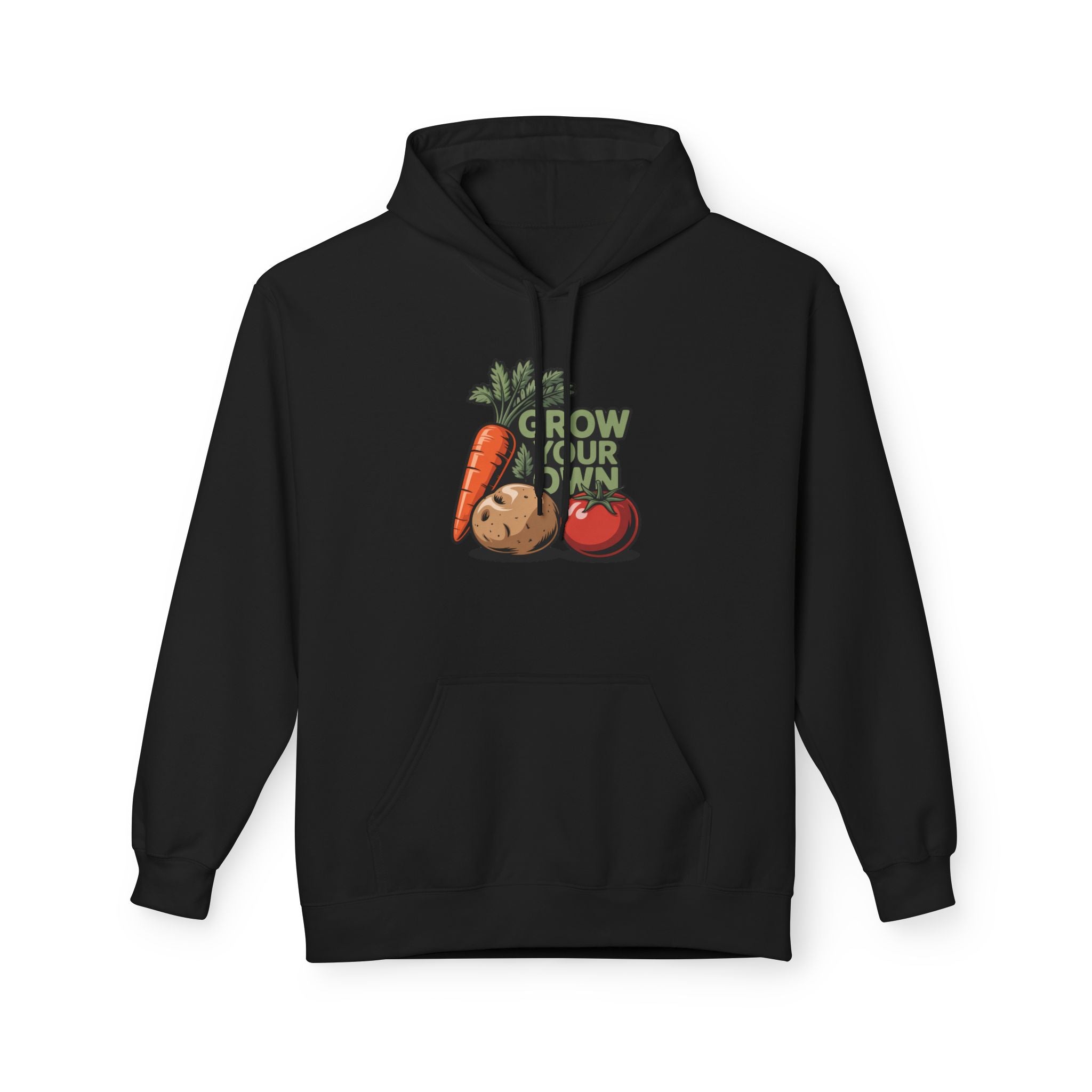 Grow Your Own Hoodie — Cute Veggie Gardening Graphic Hoodie