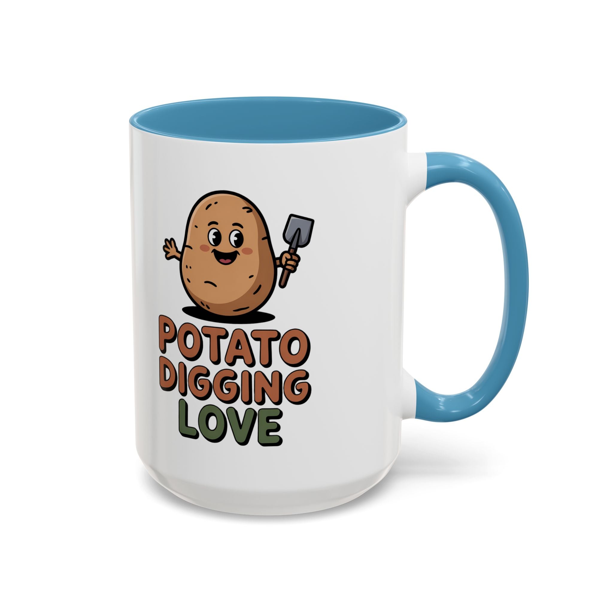 Potato Digging Love Coffee Mug — Cute Gardening Mug (11/15oz)