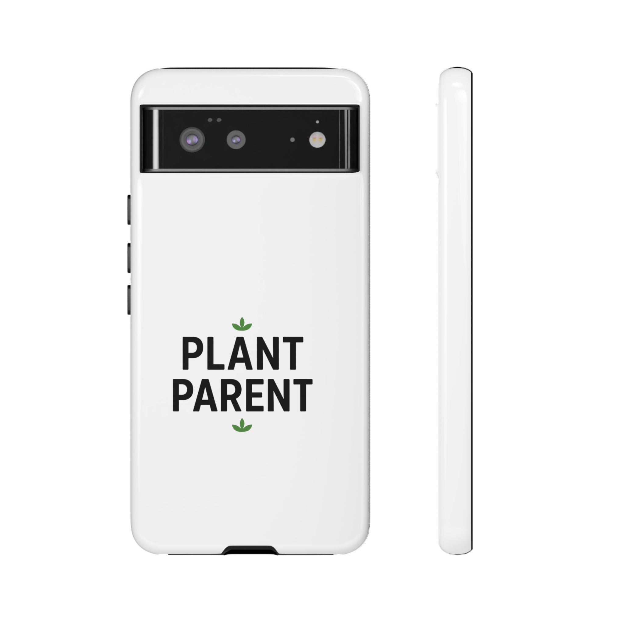 Plant Parent Tough Phone Case – Minimalist Plant Lover Protective Cover