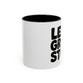 Let's Grow Stuff Coffee Mug — Gardening Mug with Shovel Graphic (11/15 oz)