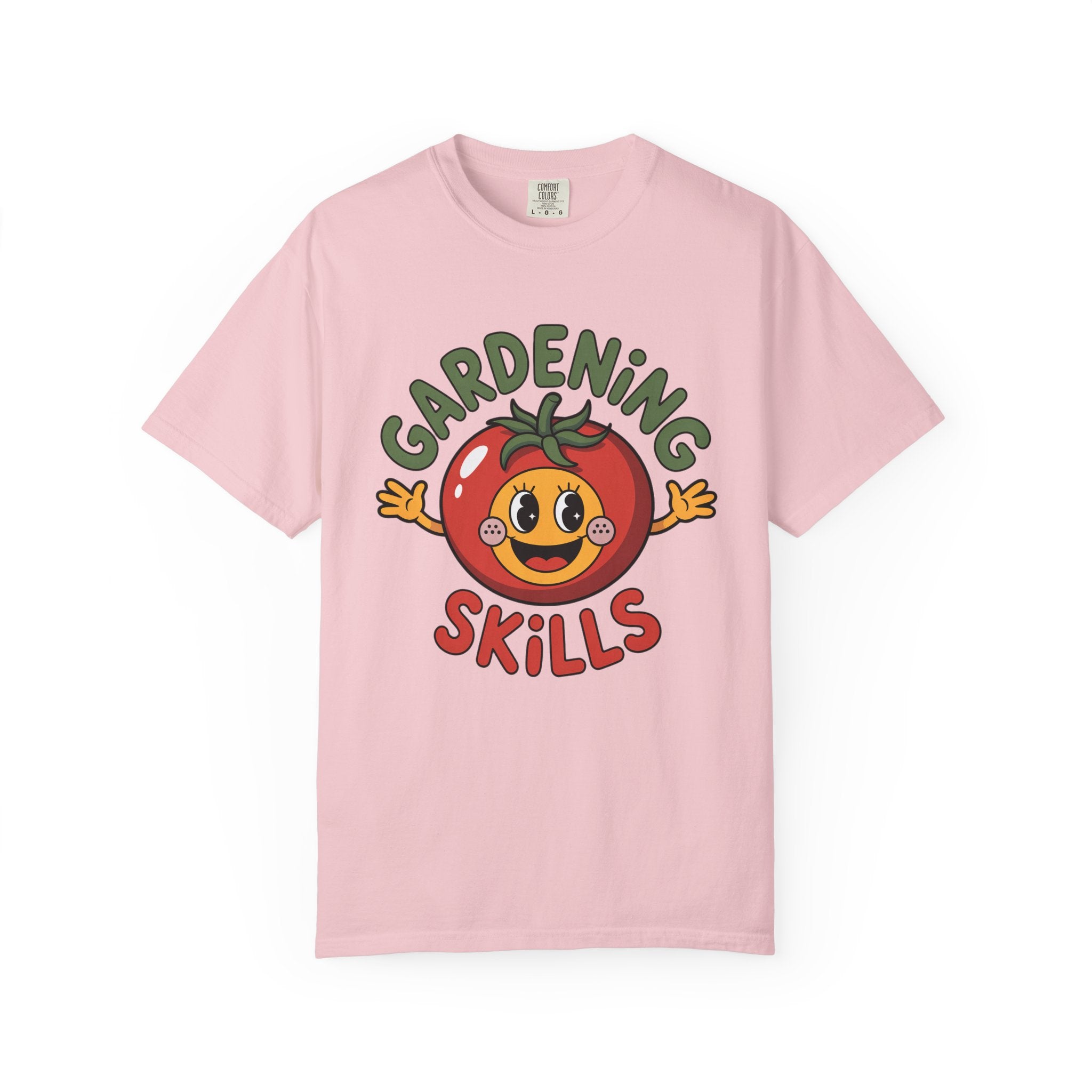 Gardening Skills T-Shirt — Cute Tomato Garden Graphic Tee for Plant Lovers