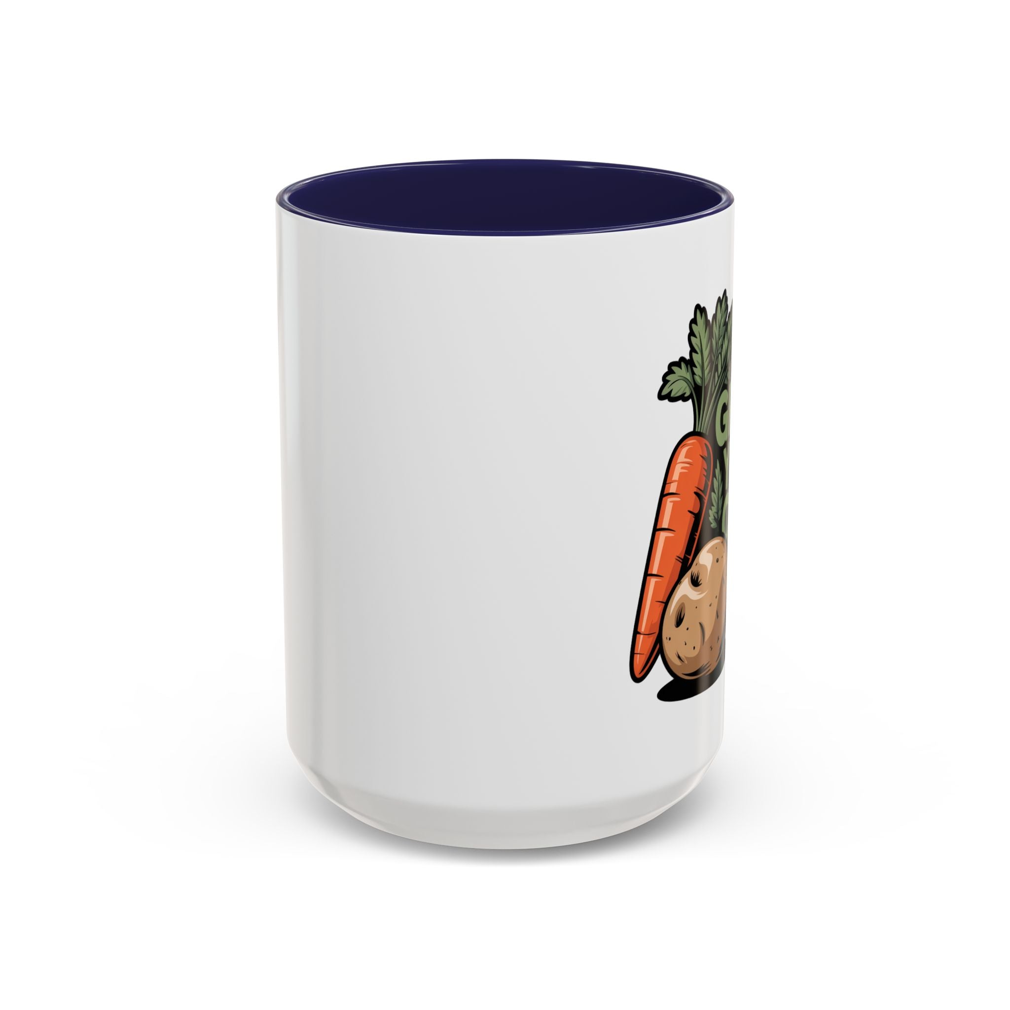 Grow Your Own Coffee Mug — Gardening Veggie Design (11/15oz Accent)