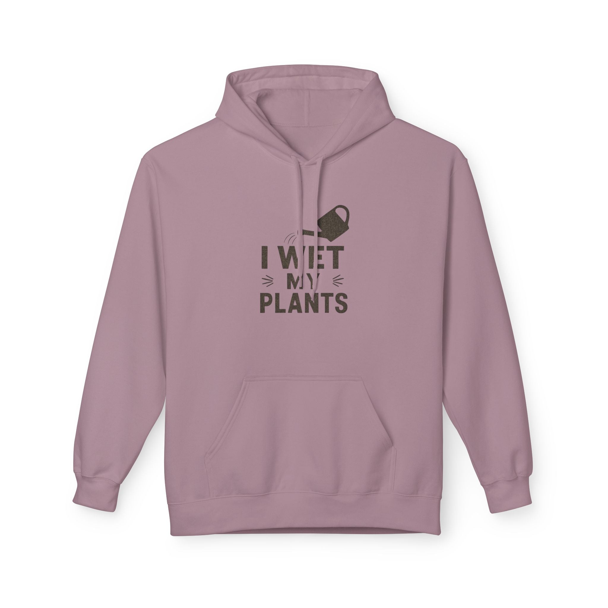 Plant Lover Hoodie — "I Wet My Plants" Watering Can Garden Sweatshirt