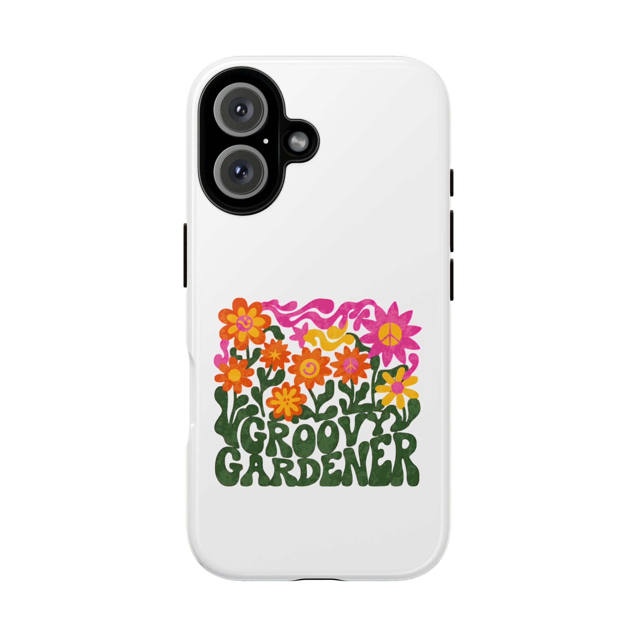 Groovy Gardener Phone Case - Retro Floral iPhone Cover