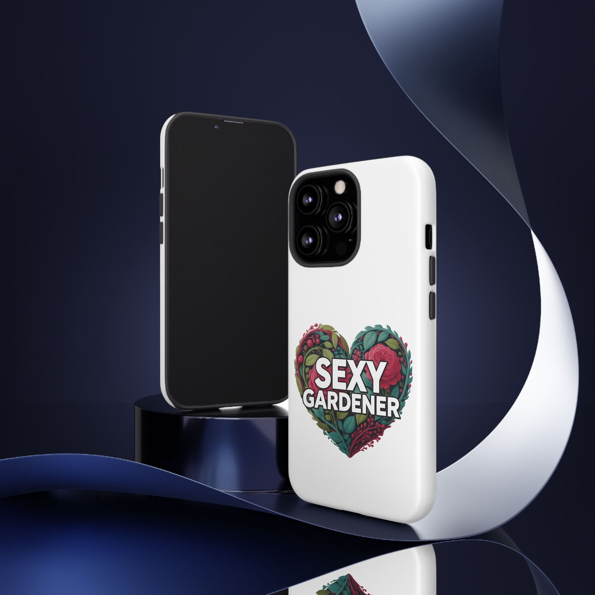 Sexy Gardener Phone Case — Floral Heart Garden Lover Tough Case
