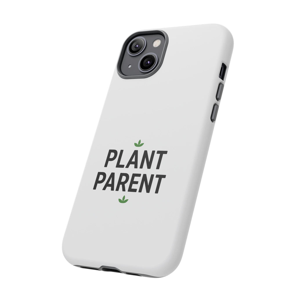 Plant Parent Tough Phone Case – Minimalist Plant Lover Protective Cover