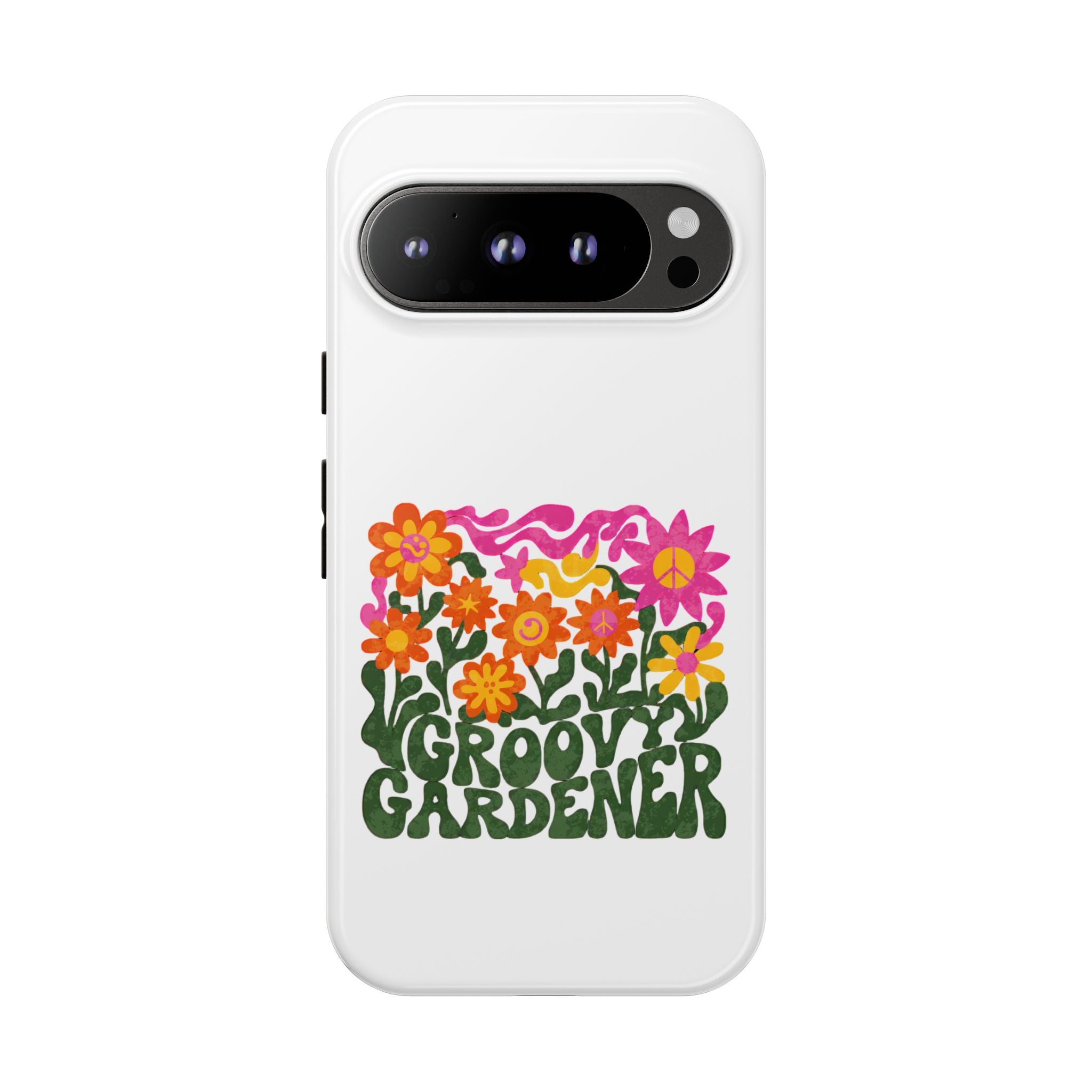 Groovy Gardener Phone Case - Retro Floral iPhone Cover