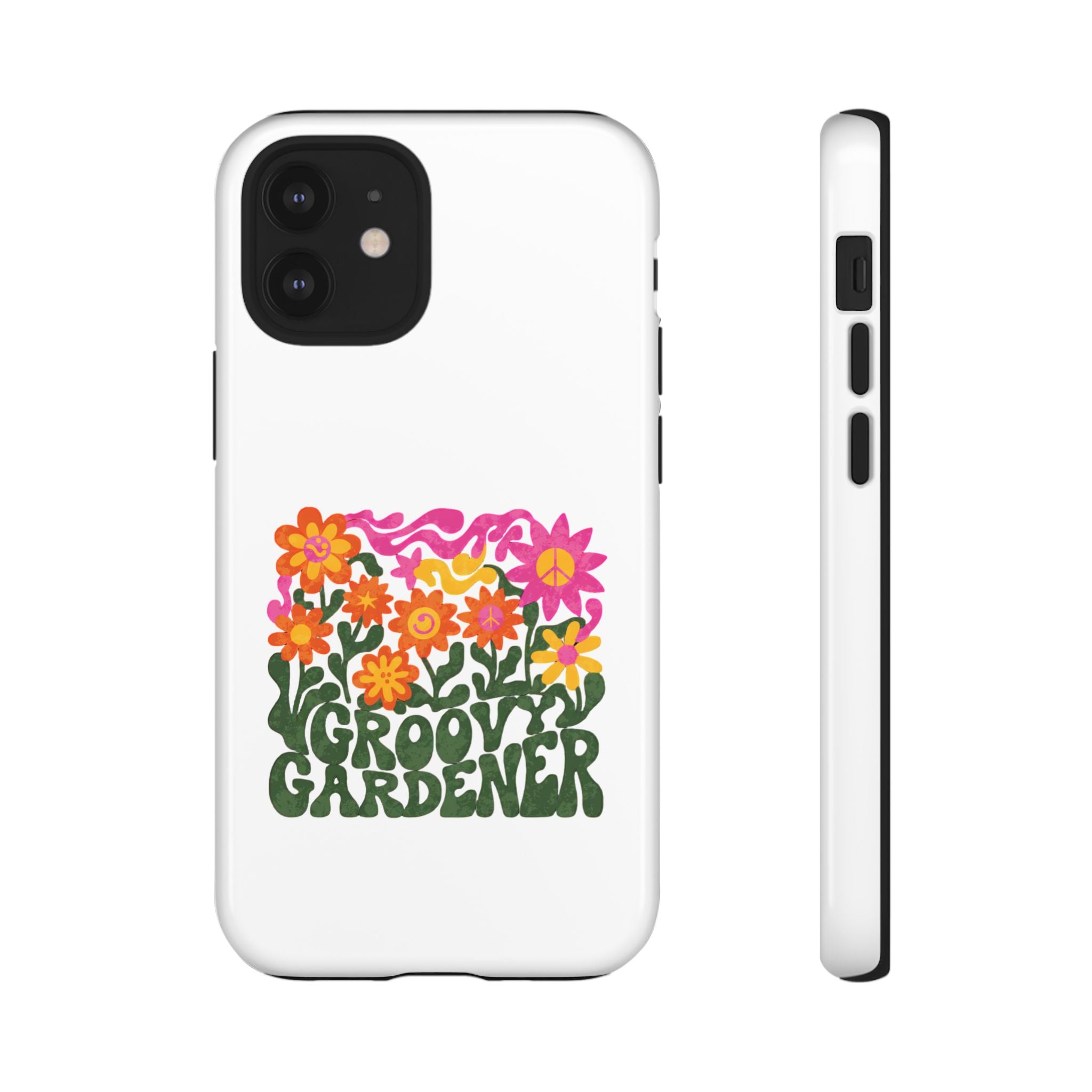 Groovy Gardener Phone Case - Retro Floral iPhone Cover