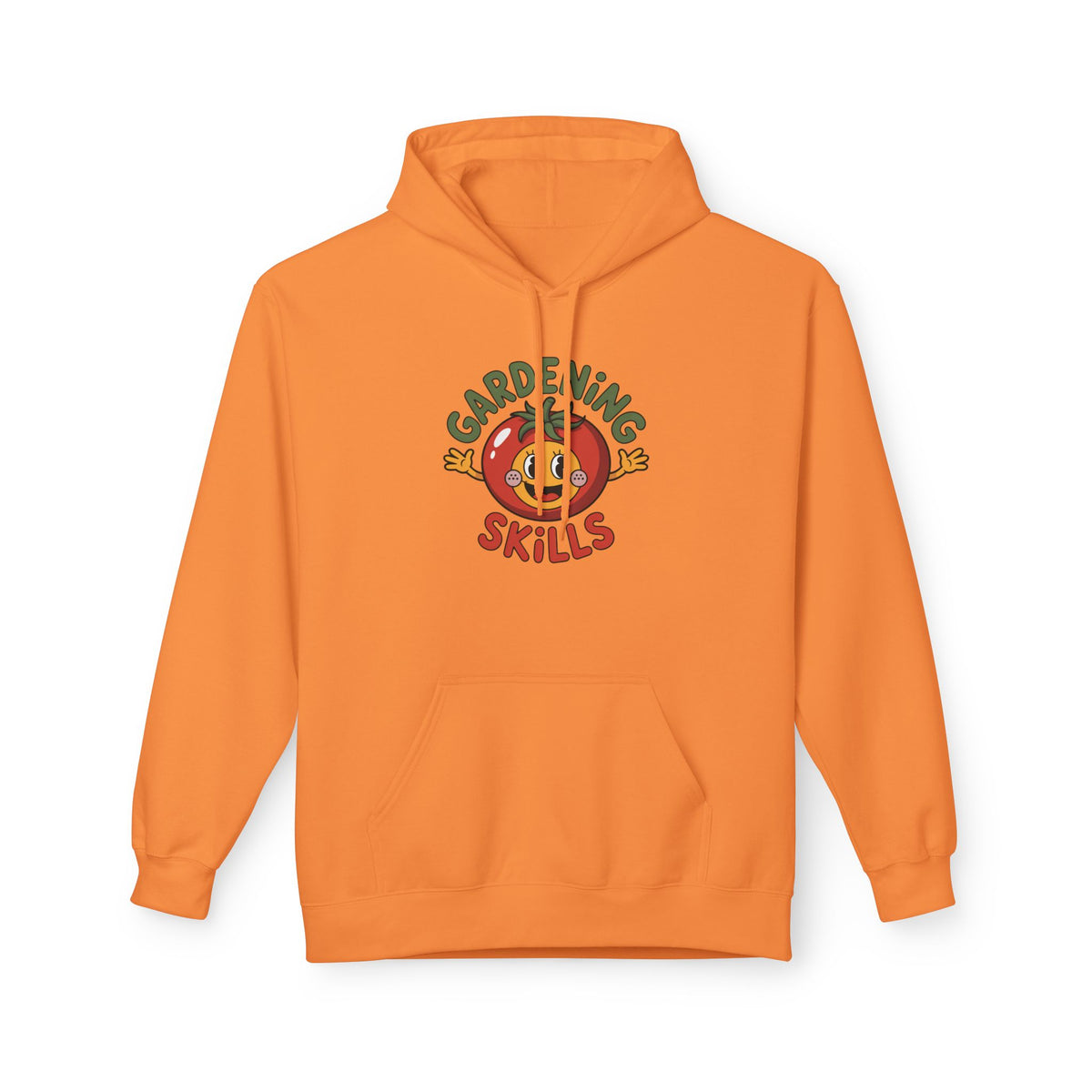 Gardening Skills Hoodie — Cute Tomato Illustration Gardeners Gift