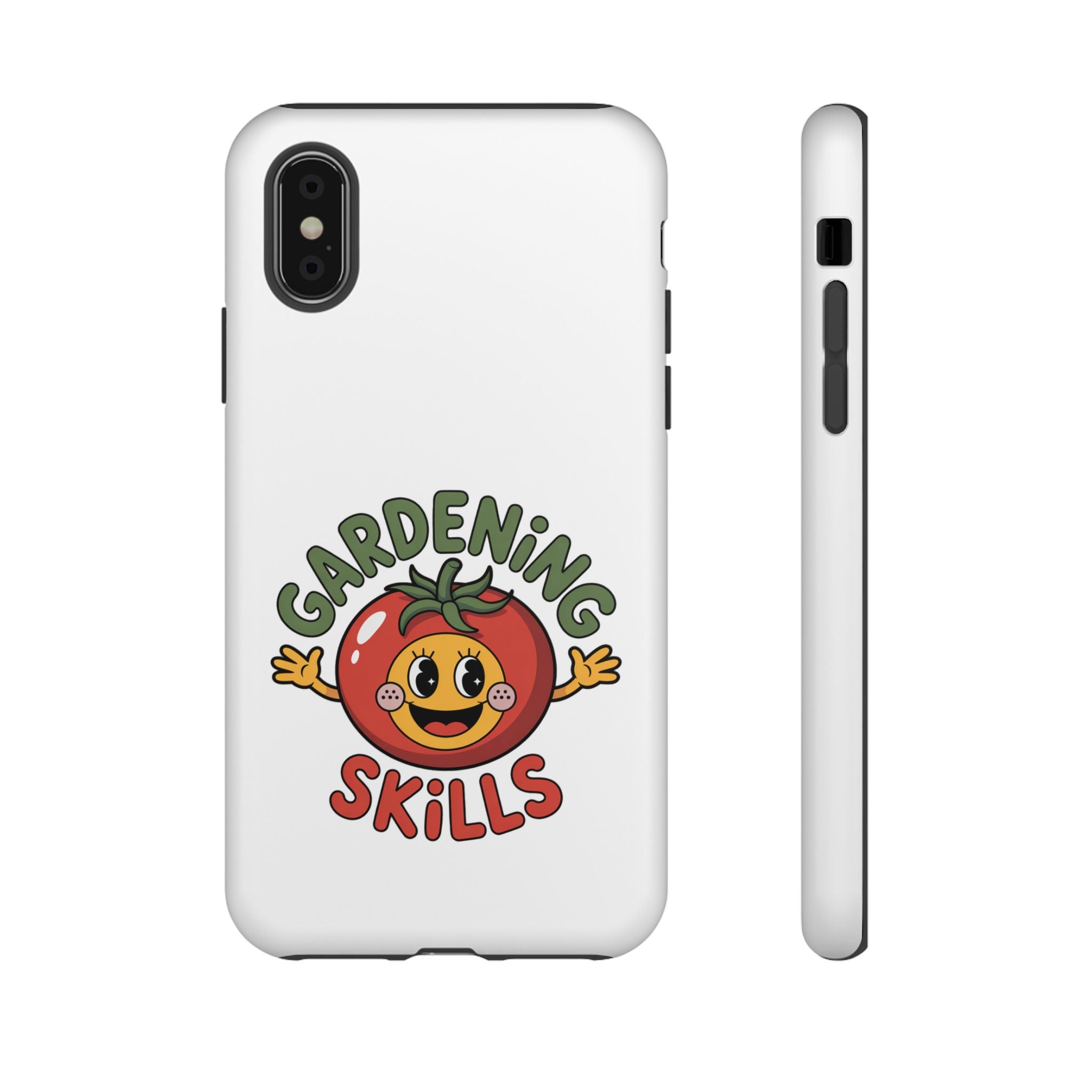 Gardening Skills Phone Case — Cute Tomato Plant Lover Protective Cover