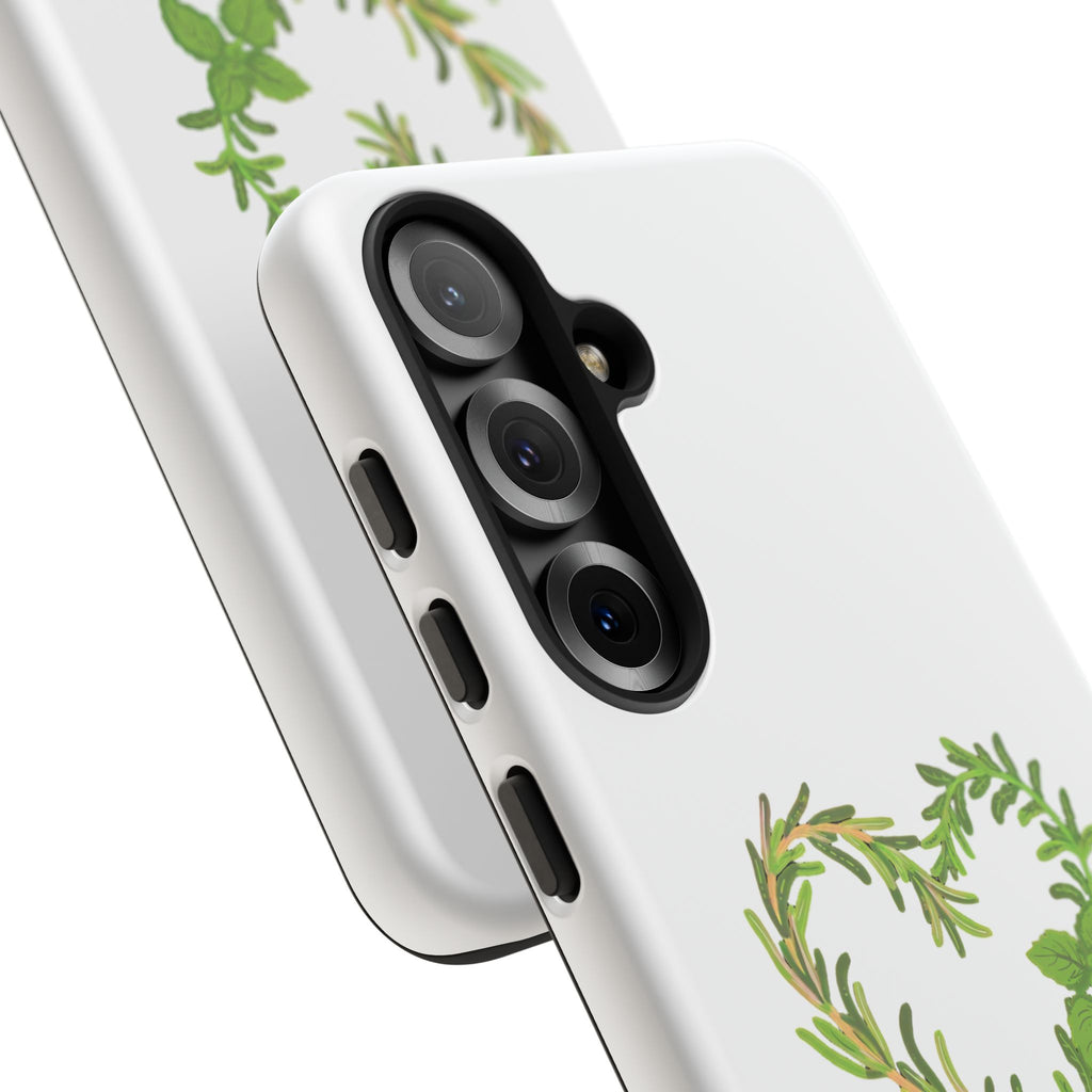 Herb Heart Phone Case - "Love Herbs" Botanical iPhone Cover