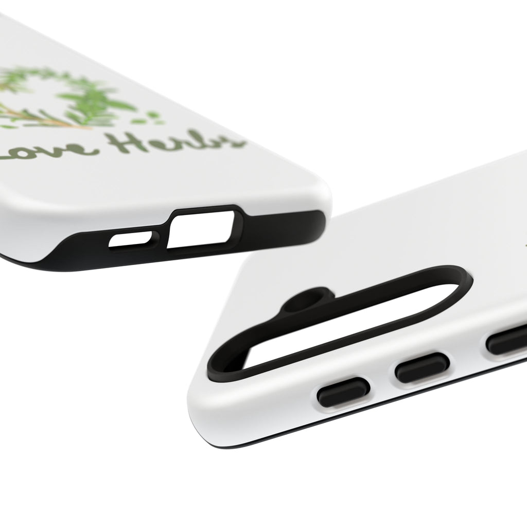 Herb Heart Phone Case - "Love Herbs" Botanical iPhone Cover