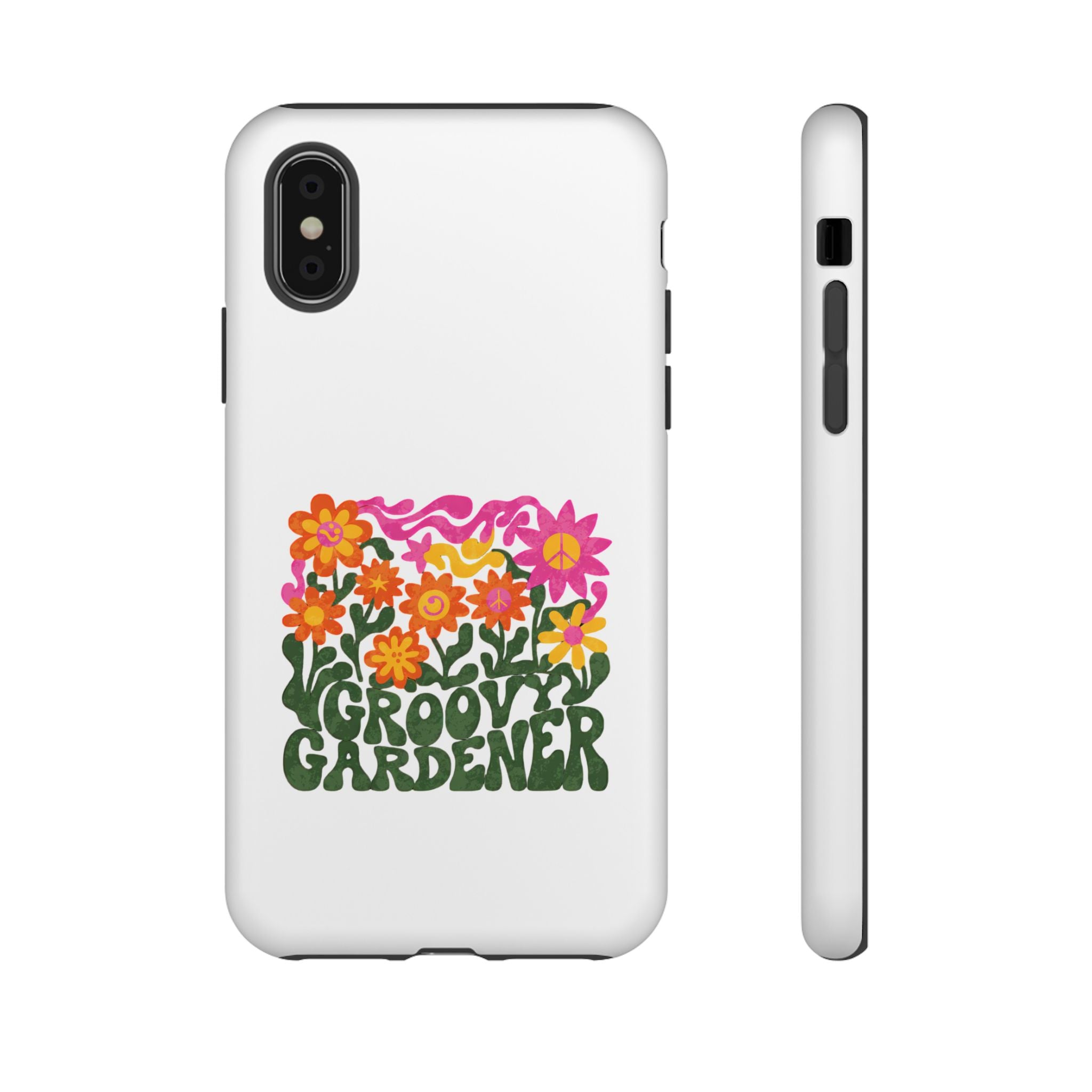 Groovy Gardener Phone Case - Retro Floral iPhone Cover