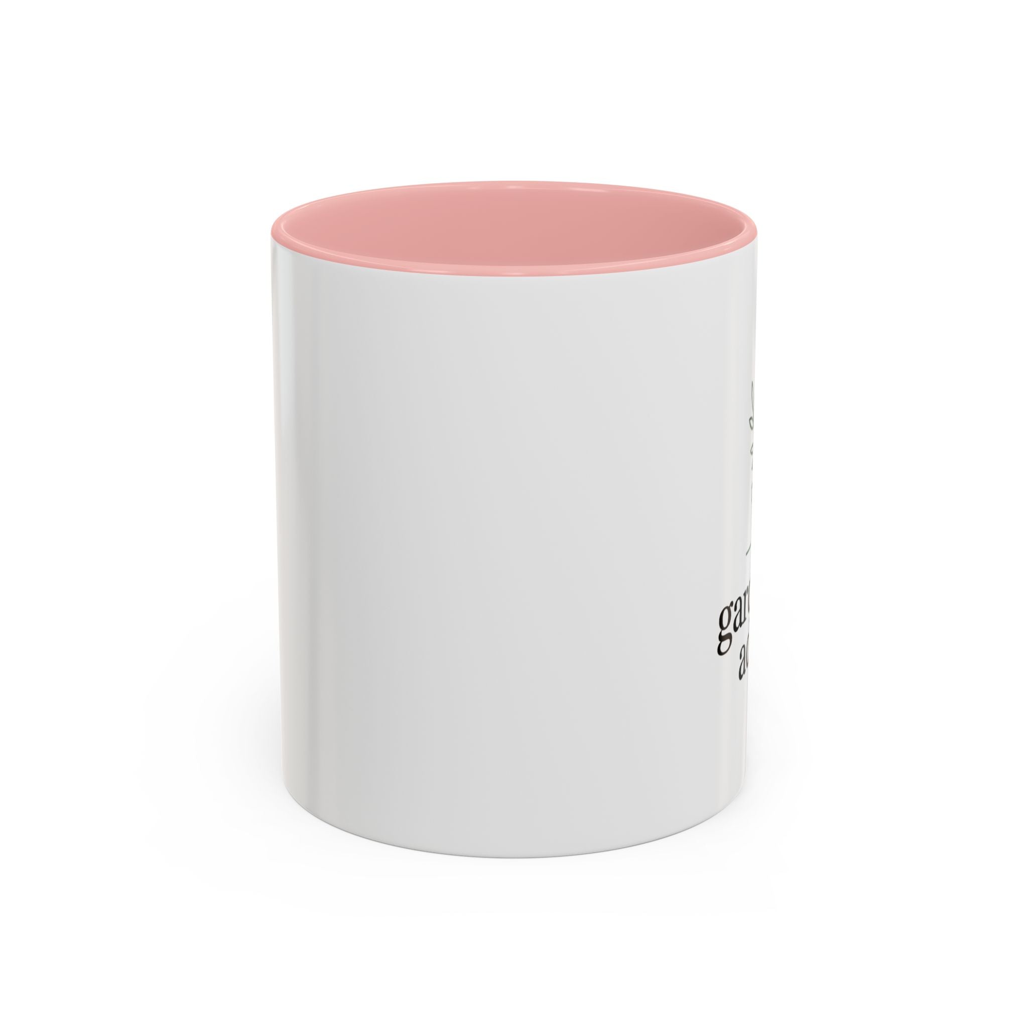 Gardening Addict Accent Coffee Mug — Plant Lover Ceramic Mug (11/15oz)