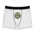 Boxer Briefs — "Leaf Me Alone" Gardening Badge Graphic