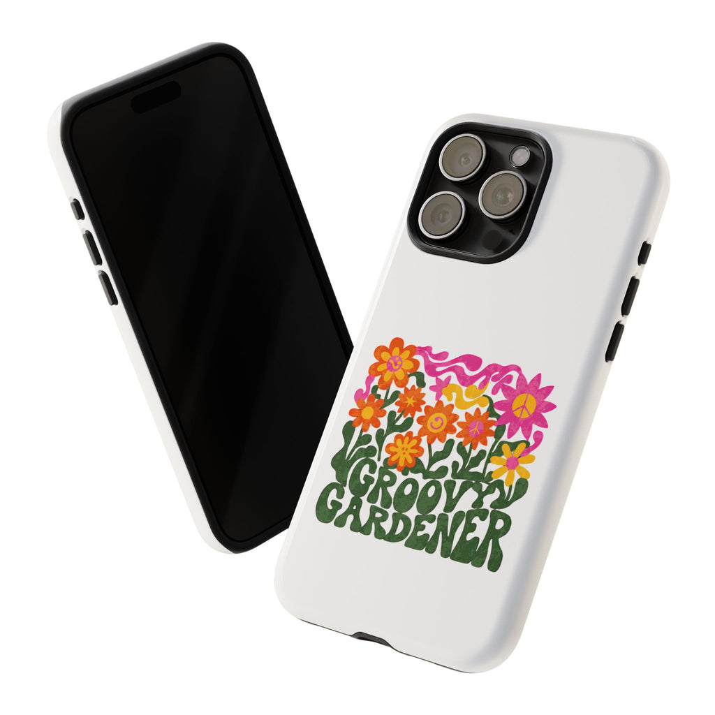 Groovy Gardener Phone Case - Retro Floral iPhone Cover
