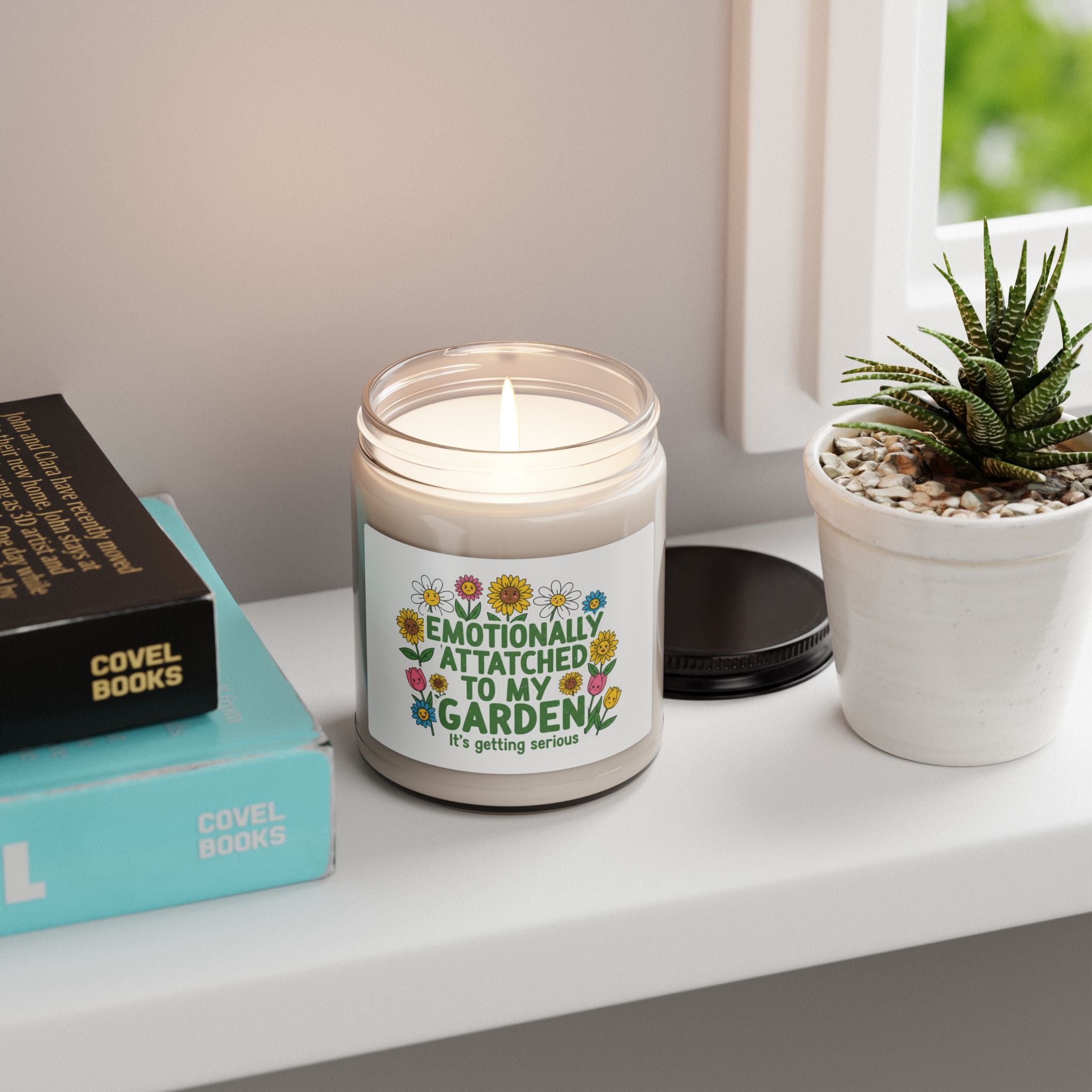 Emotionally Attached to My Garden 9oz Scented Soy Candle