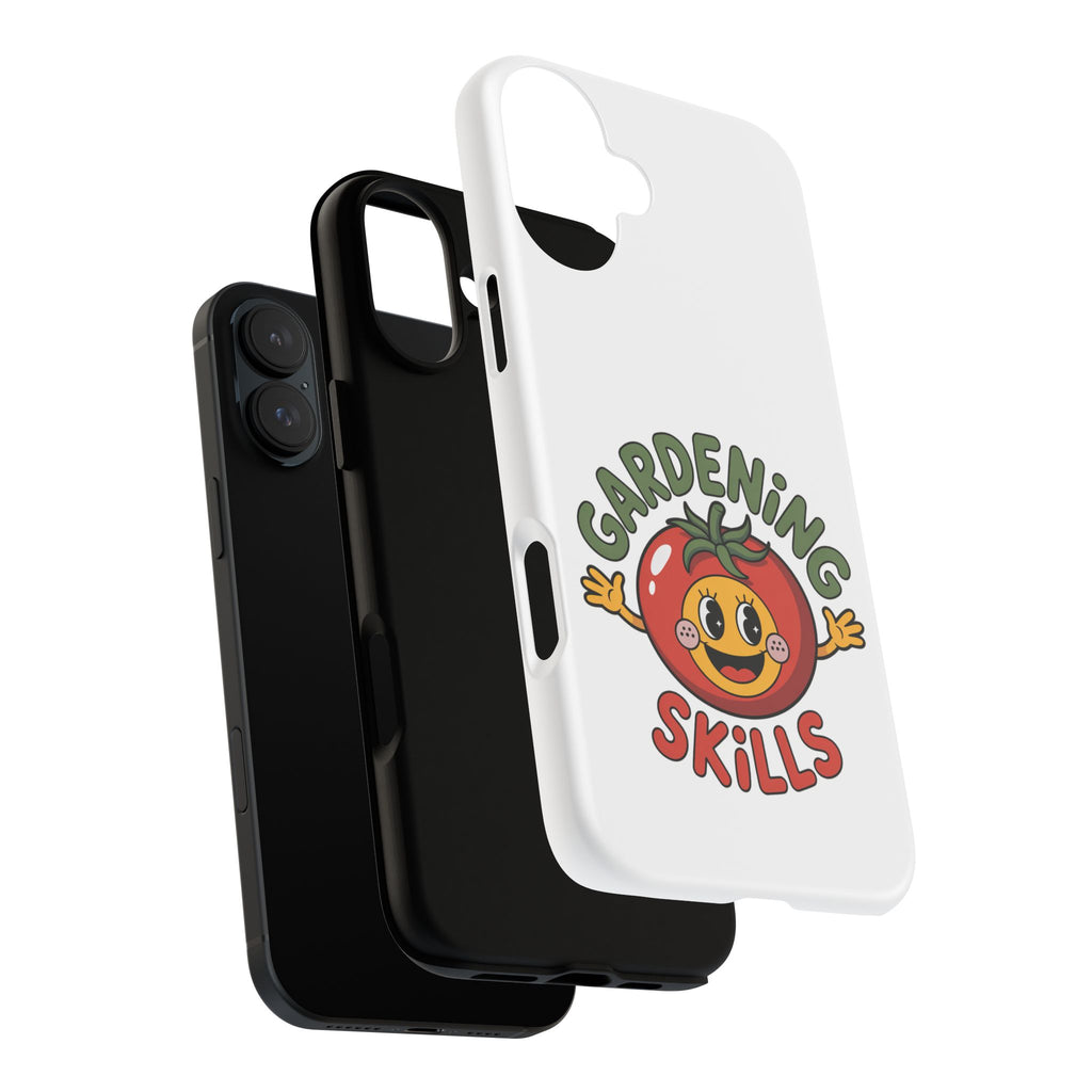 Gardening Skills Phone Case — Cute Tomato Plant Lover Protective Cover