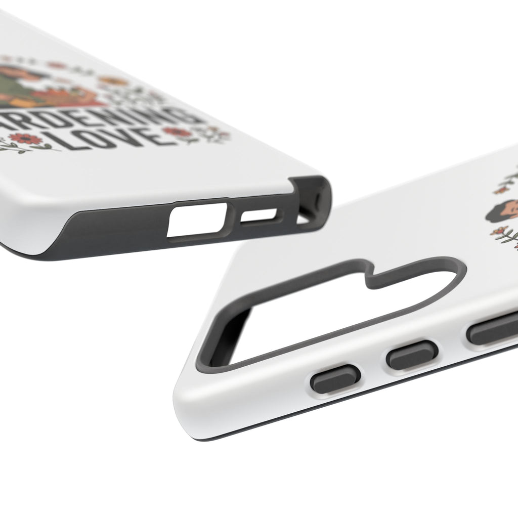 Gardening Love Phone Case — Floral Couple Protective Phone Cover