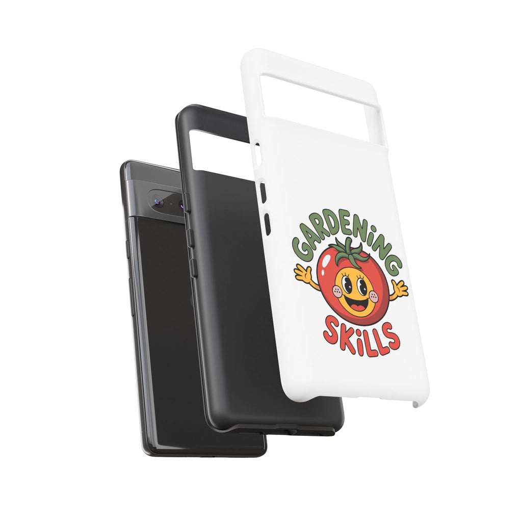 Gardening Skills Phone Case — Cute Tomato Plant Lover Protective Cover