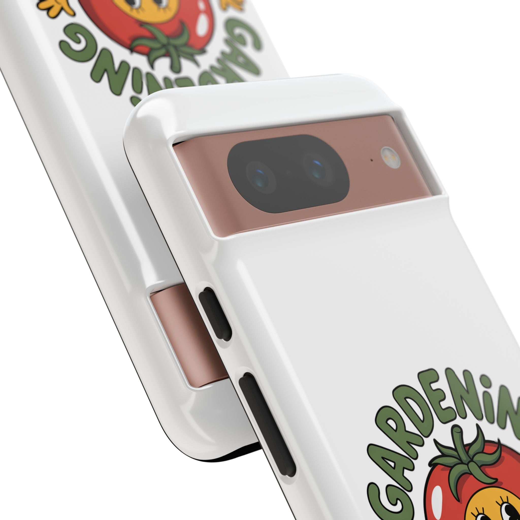 Gardening Skills Phone Case — Cute Tomato Plant Lover Protective Cover