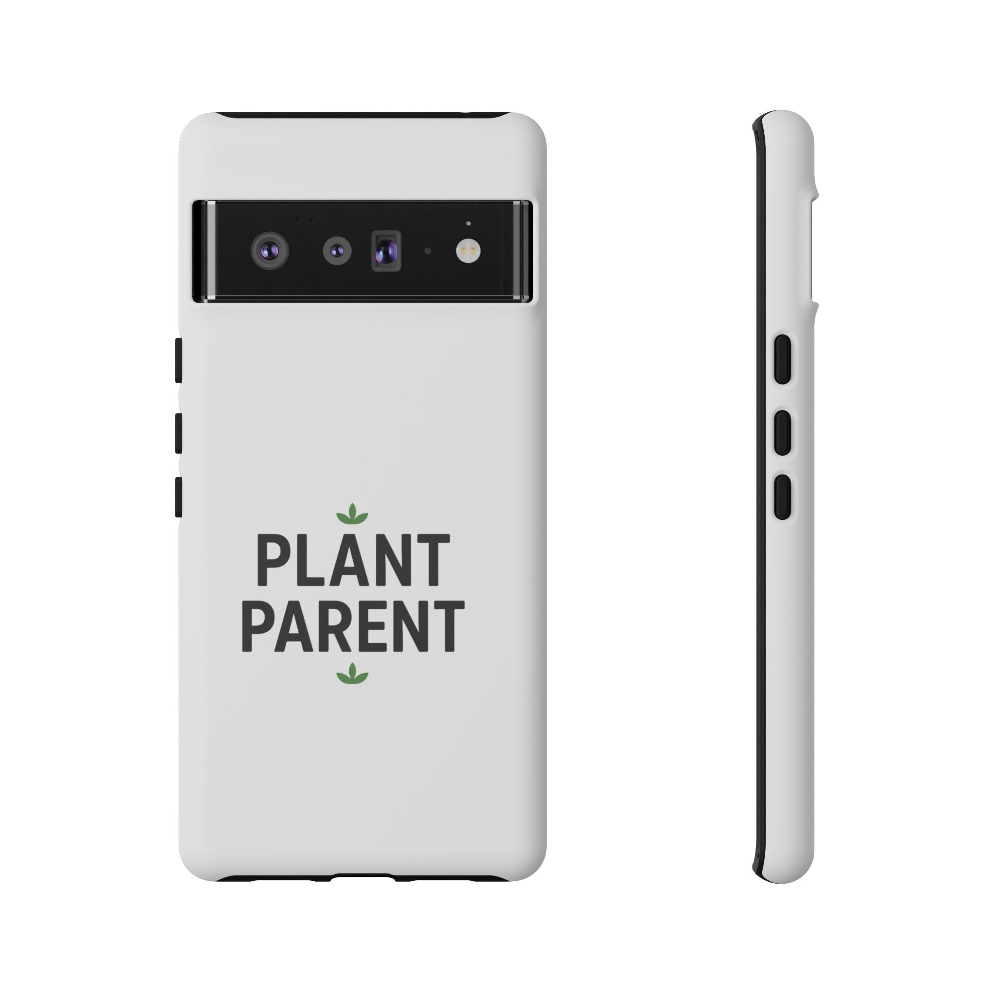 Plant Parent Tough Phone Case – Minimalist Plant Lover Protective Cover