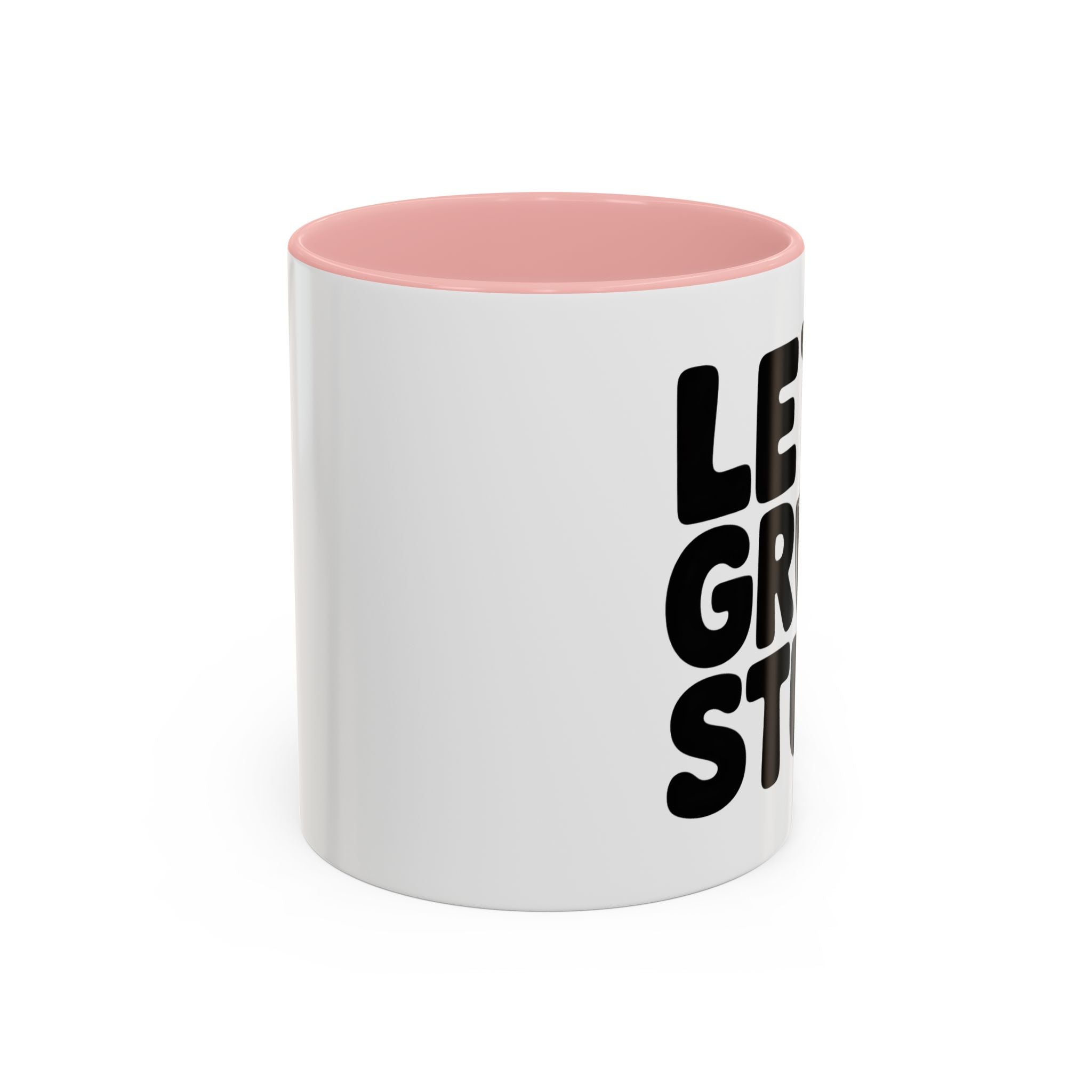 Let's Grow Stuff Coffee Mug — Gardening Mug with Shovel Graphic (11/15 oz)