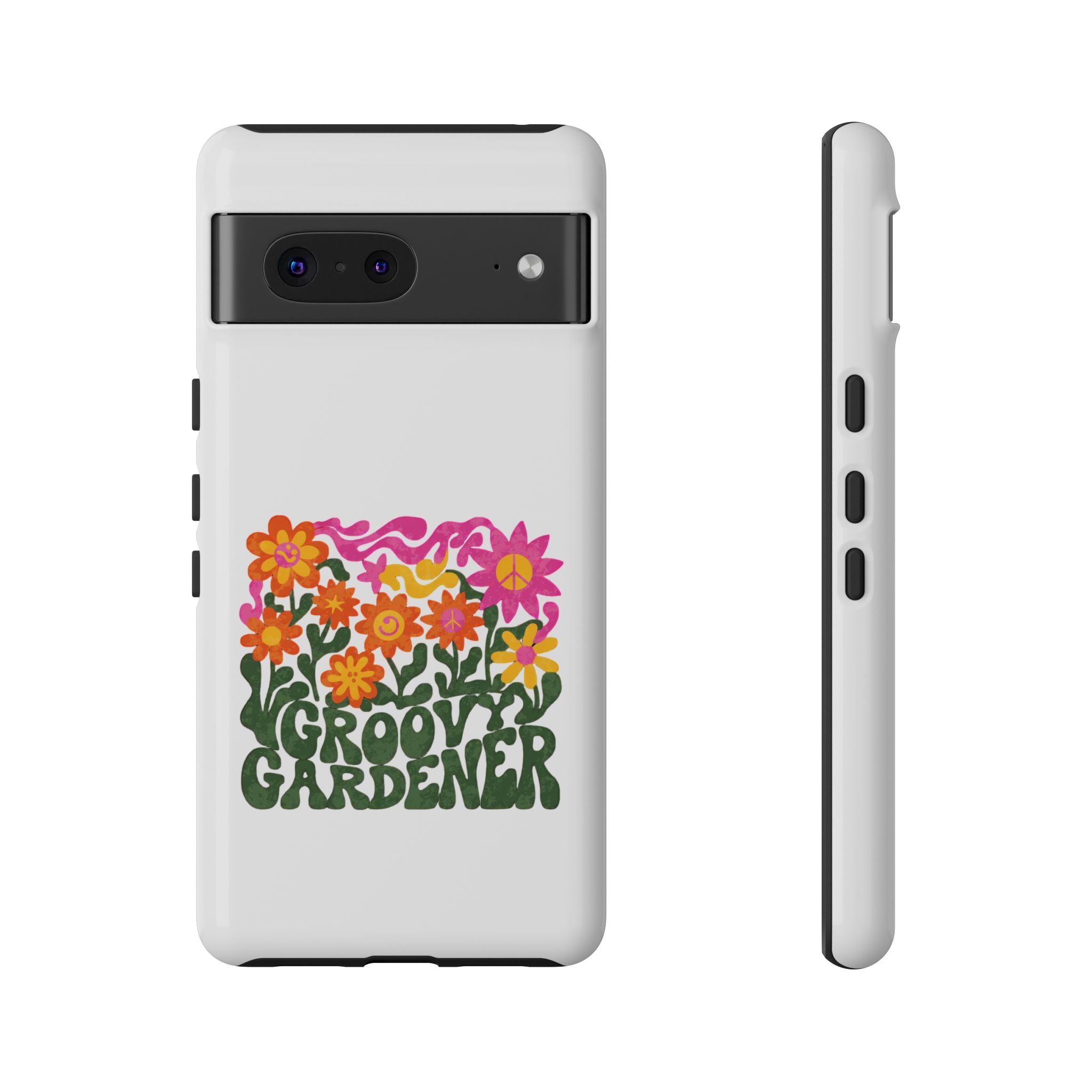 Groovy Gardener Phone Case - Retro Floral iPhone Cover