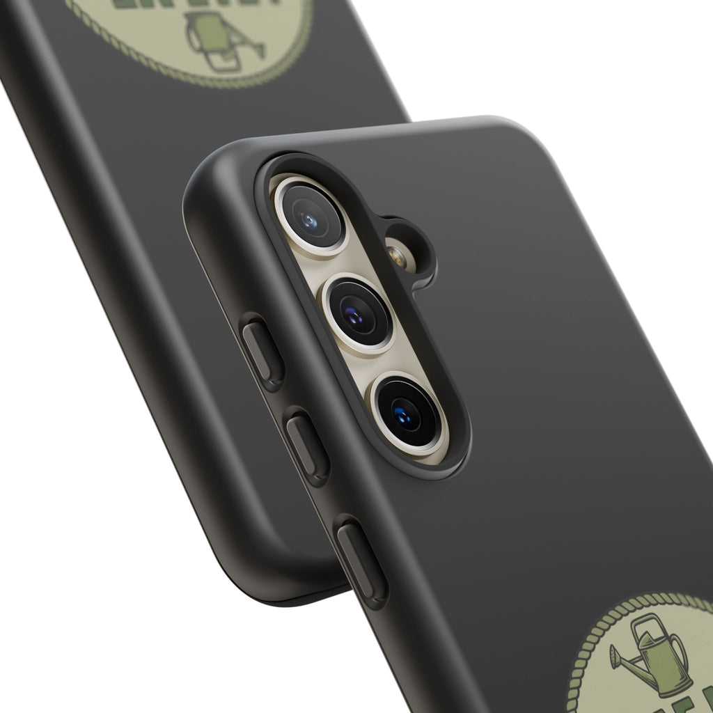 Phone Case - "Leaf Me Alone I'm Gardening" Funny Gardener Protective Tough Case