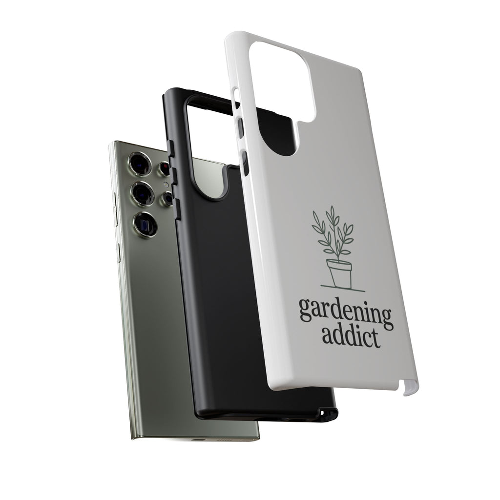 Phone Case — 'gardening addict' Minimal Plant Design
