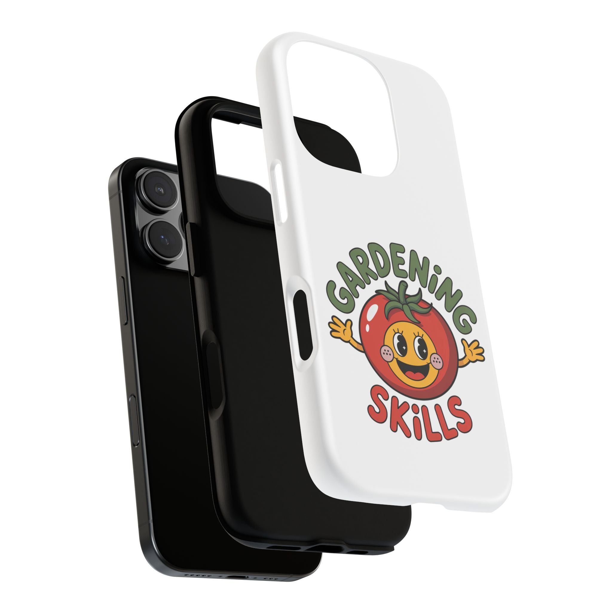 Gardening Skills Phone Case — Cute Tomato Plant Lover Protective Cover