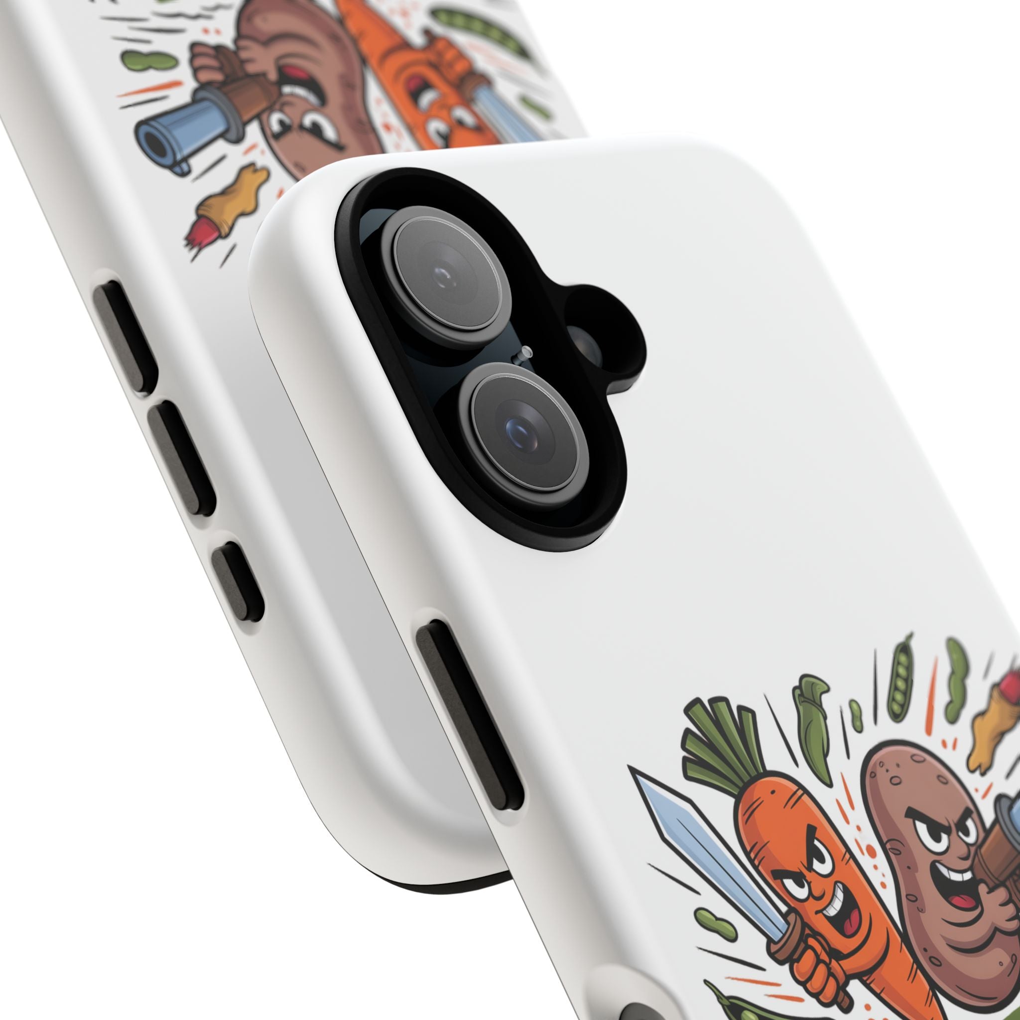 Phone Case — 'Dig For Victory' Veggie Combat Garden Design