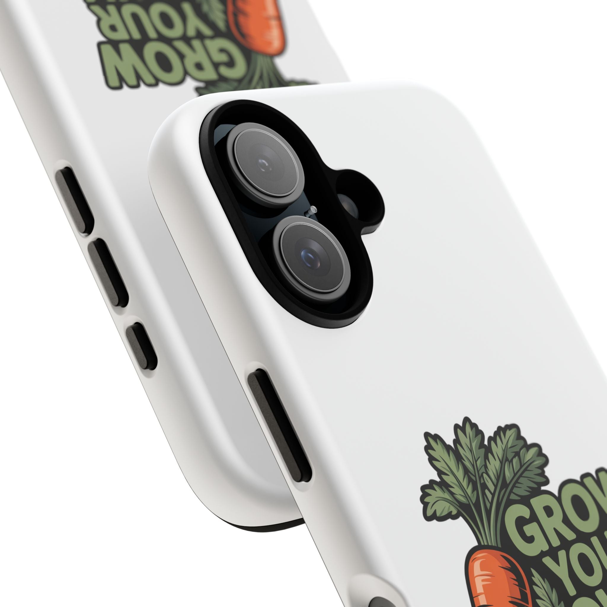 Grow Your Own Vegetables Phone Case — Gardening Carrot Potato Tomato Design