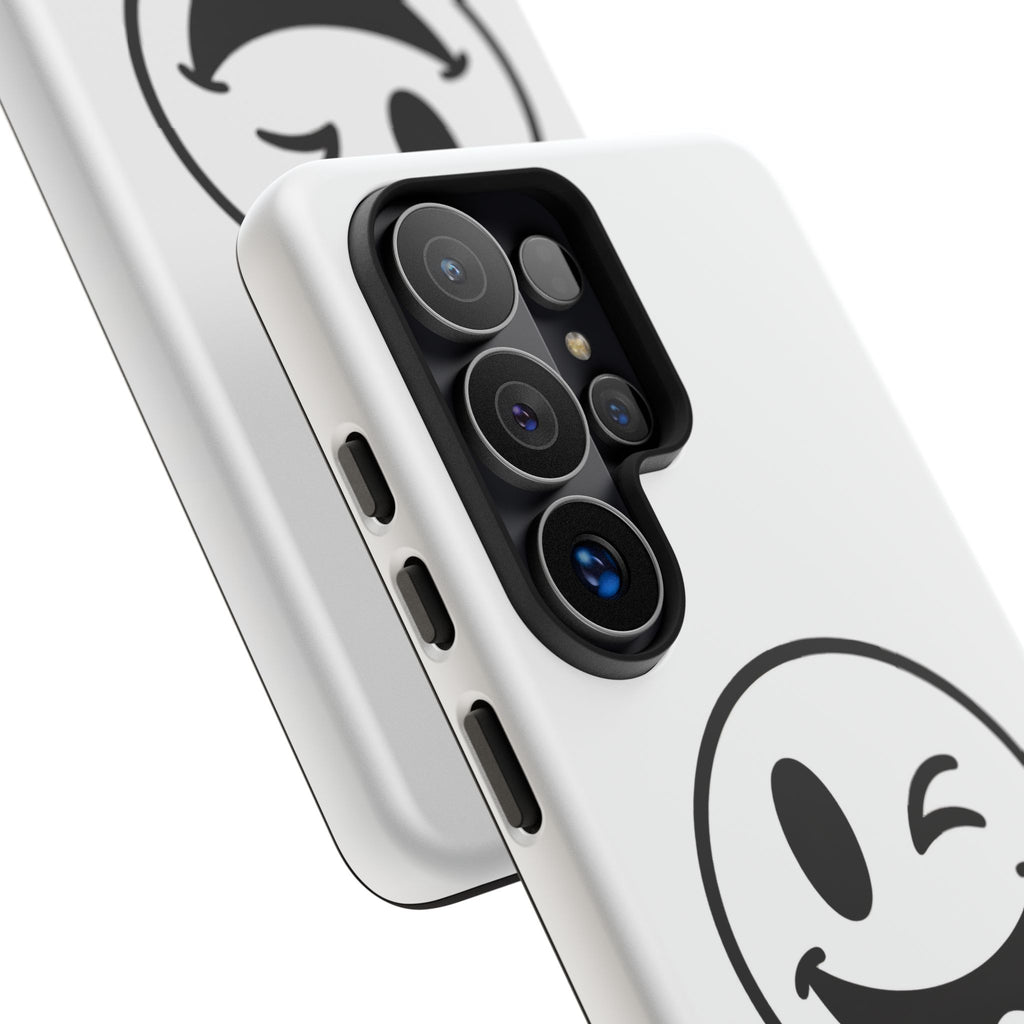 Phone Case — Winking Smiley “sexy gardener” Graphic