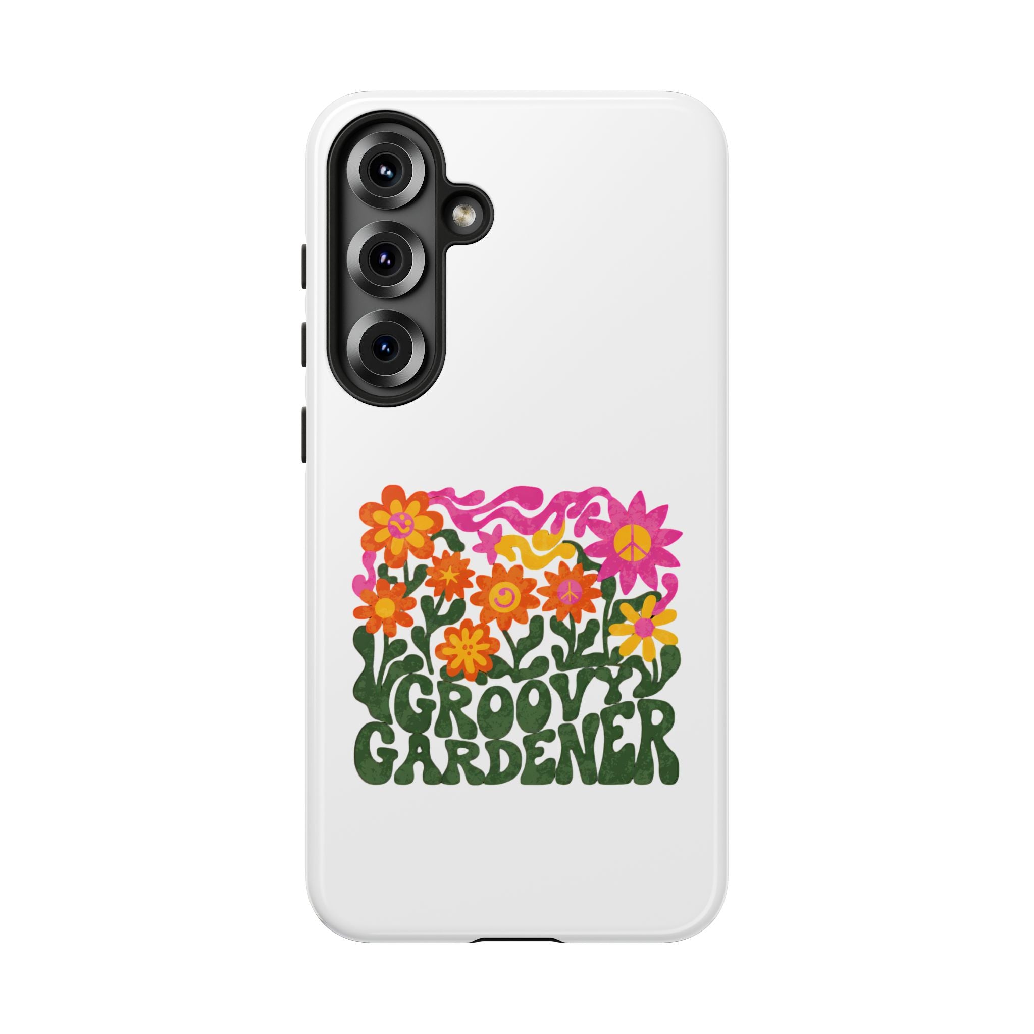 Groovy Gardener Phone Case - Retro Floral iPhone Cover