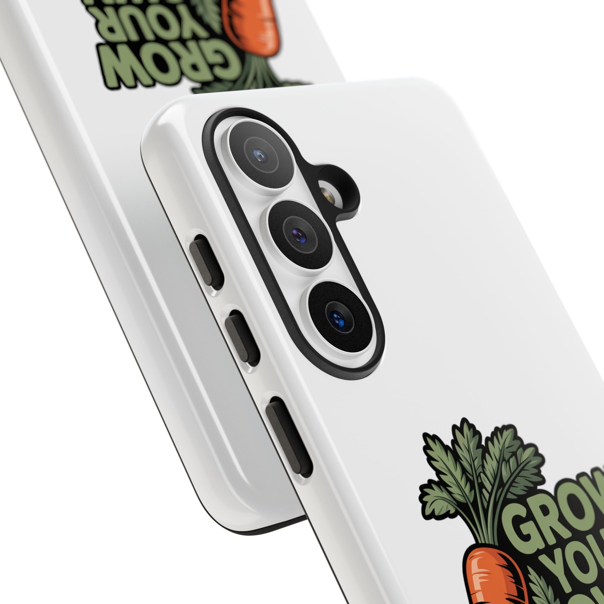 Grow Your Own Vegetables Phone Case — Gardening Carrot Potato Tomato Design