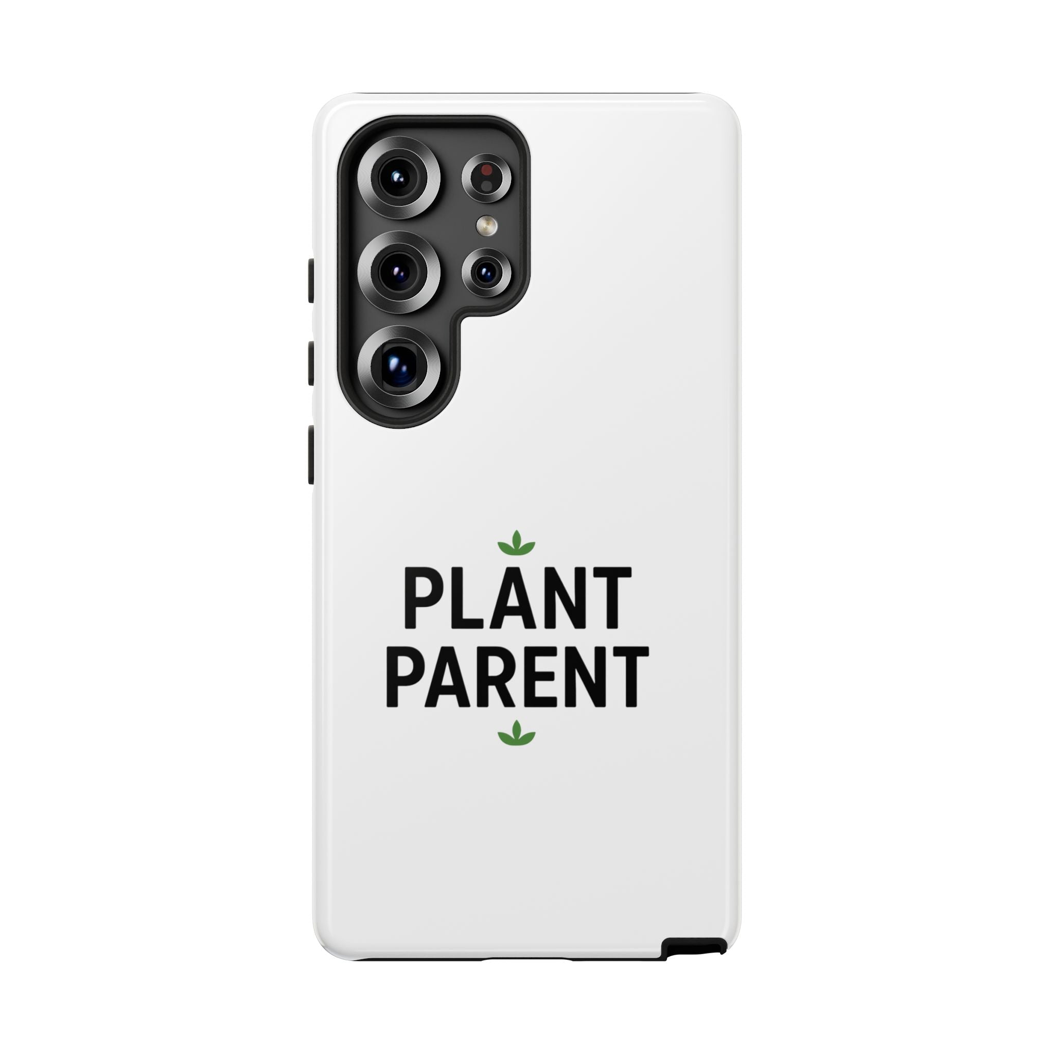 Plant Parent Tough Phone Case – Minimalist Plant Lover Protective Cover