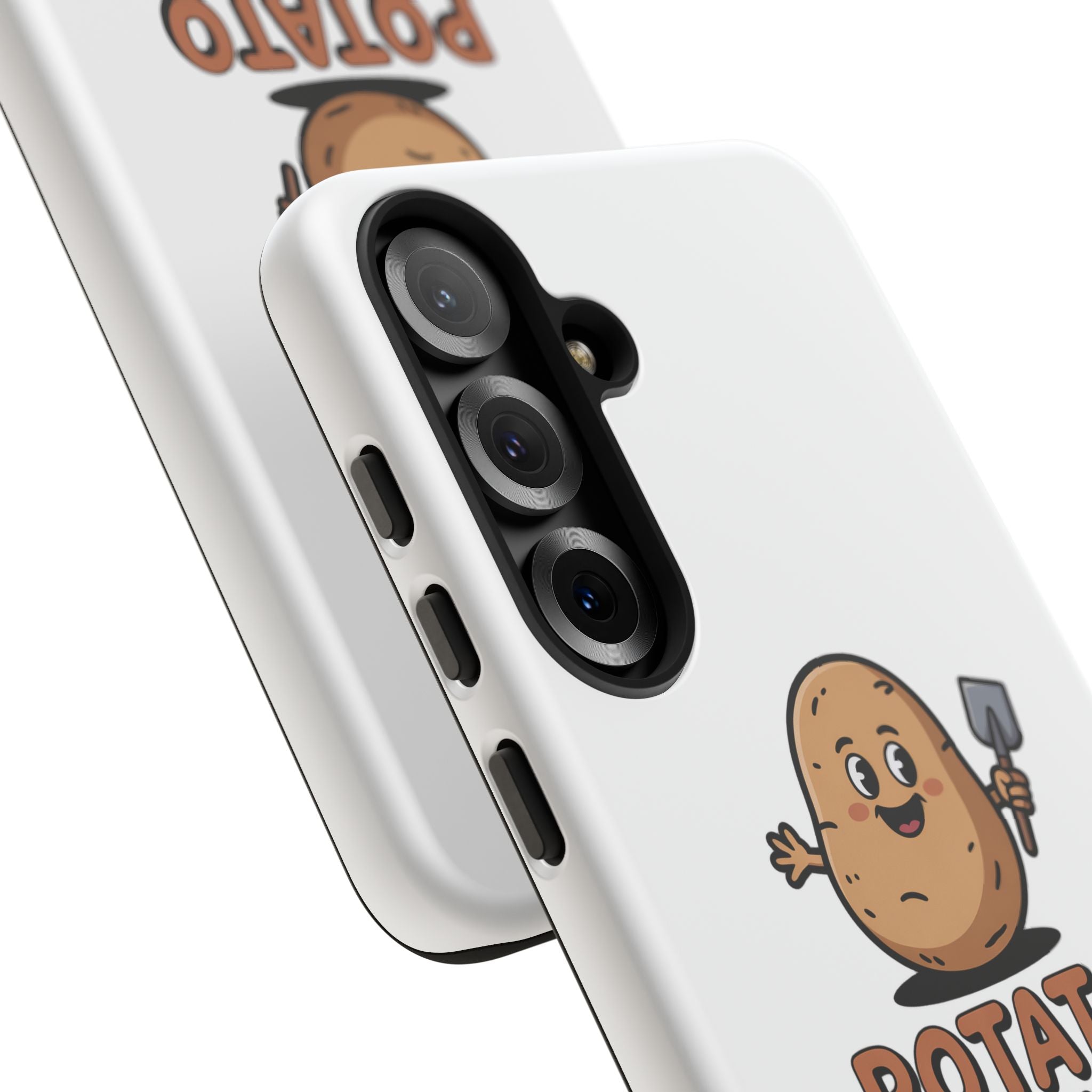 Phone Case — "Potato Digging Love" Cute Gardening Cartoon Protective Cover