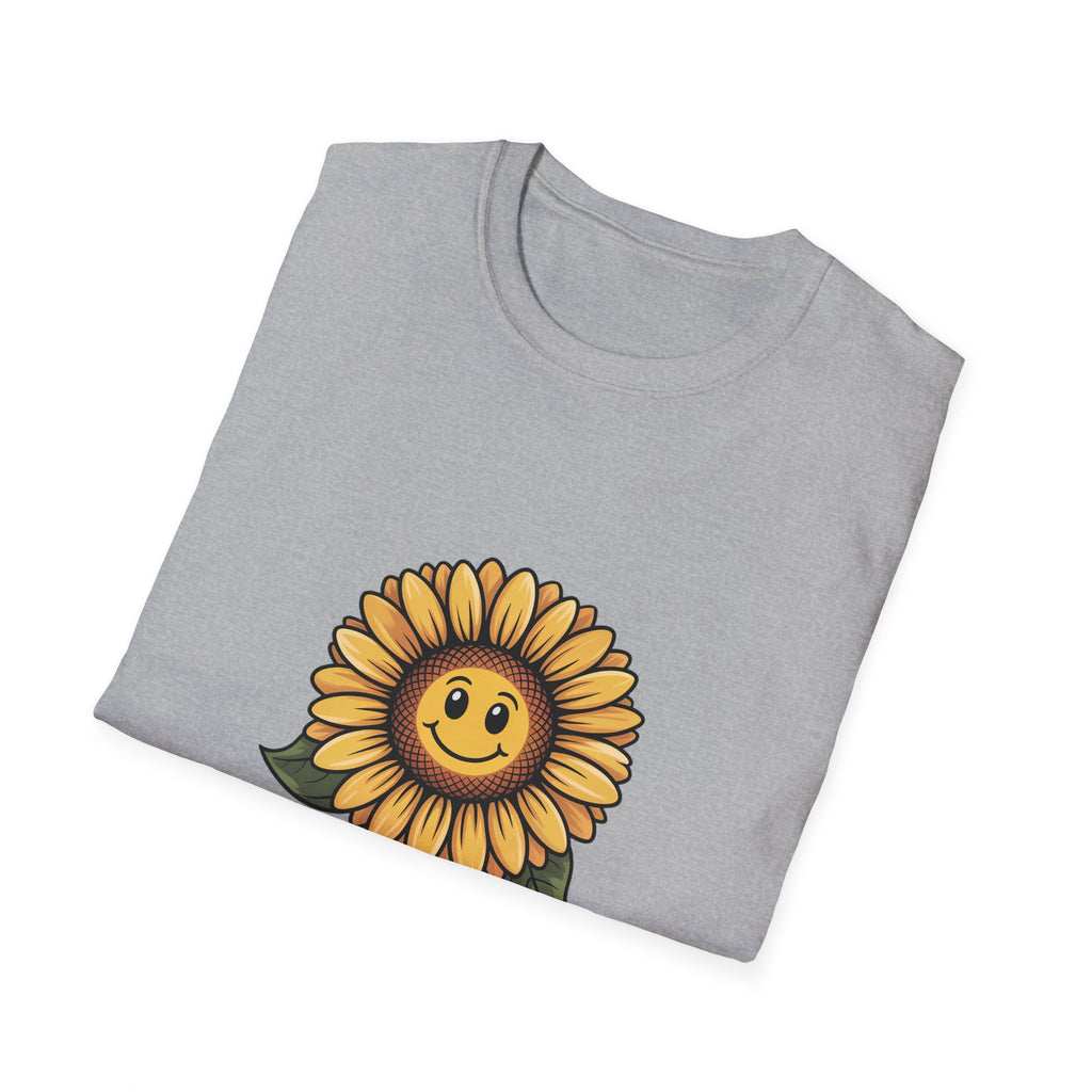 Gardening Skills T-Shirt — Cute Smiling Sunflower Garden Tee
