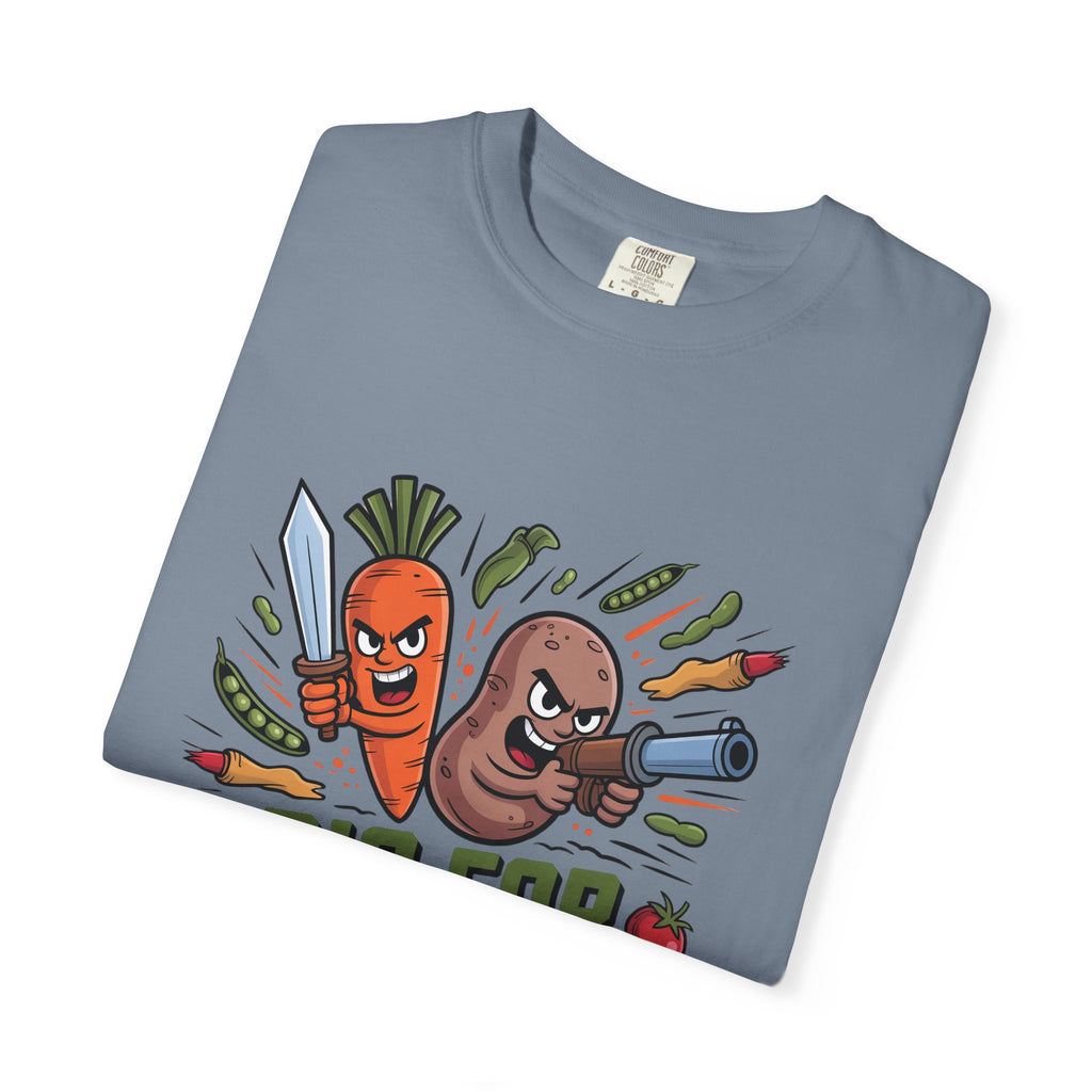 Dig for Victory T-Shirt — Retro Veggie Garden Graphic Tee