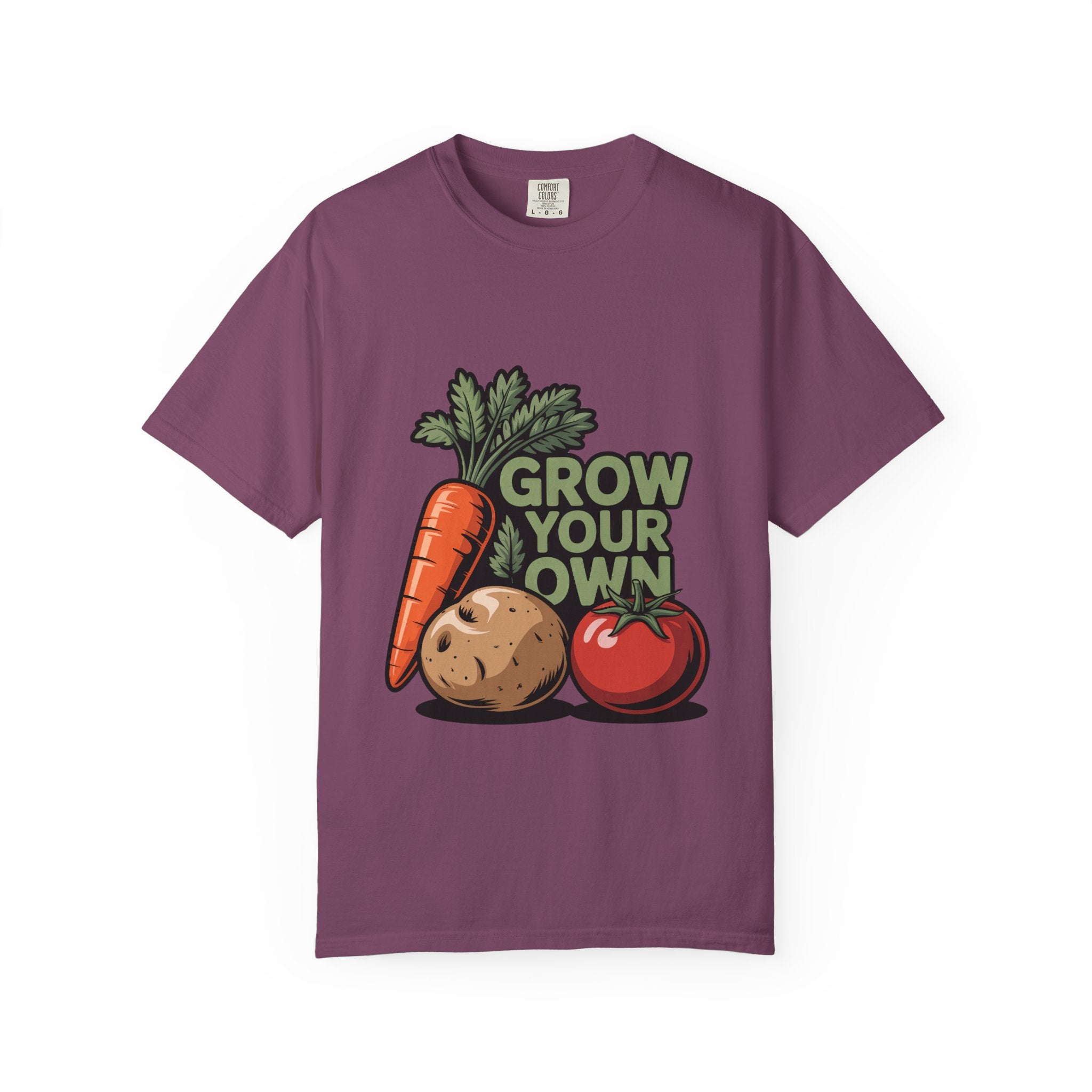 Grow Your Own T-Shirt — Gardening Veggies Graphic Tee